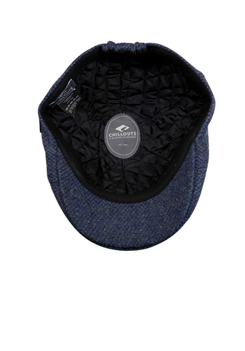 chillouts Flat cap Leopold Hat met licht gebogen klep
