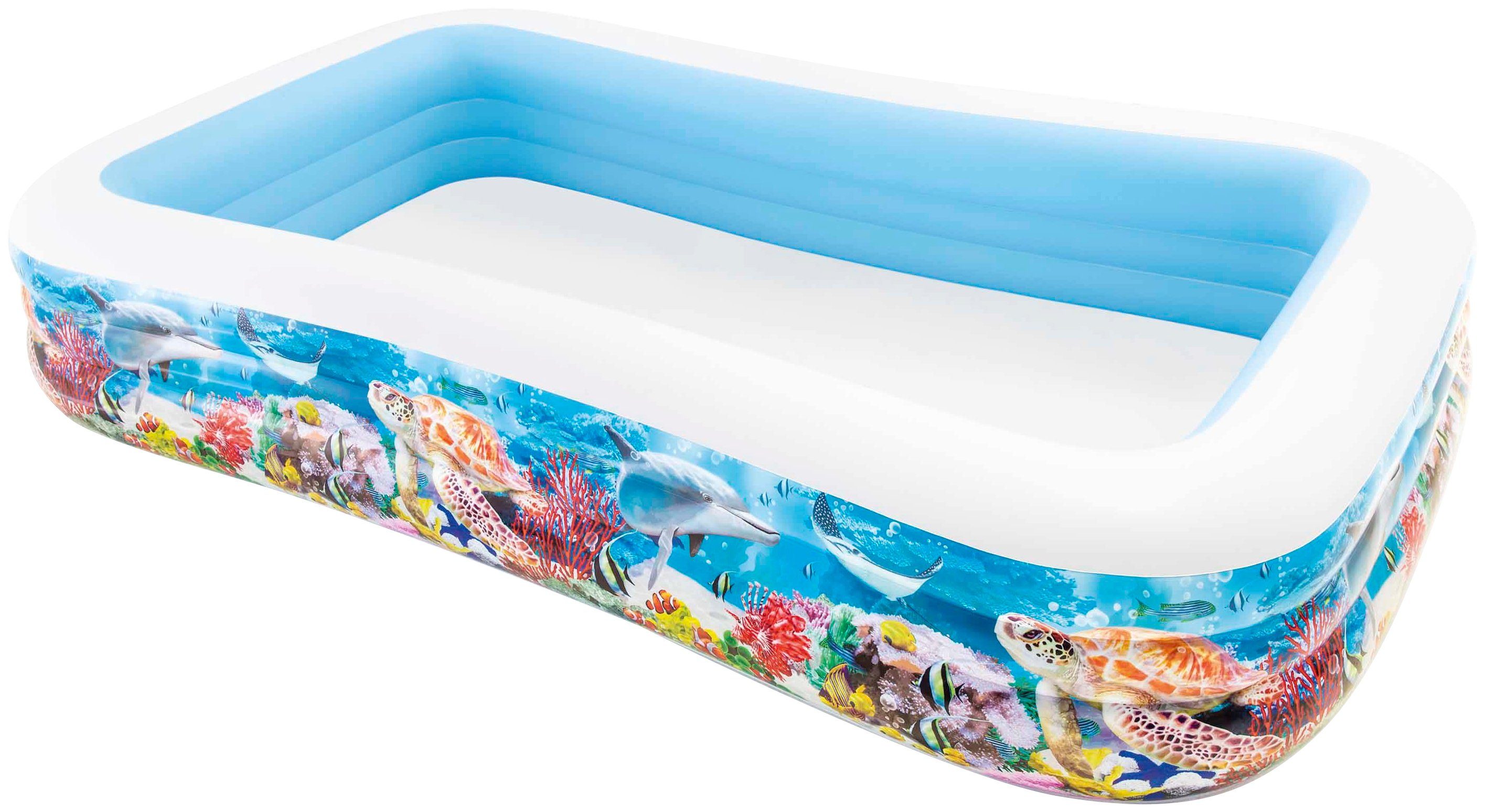 Intex Quick-Up zwembad Swimcenter Sealife voor kinderen, bxlxh: 183x305x56 cm