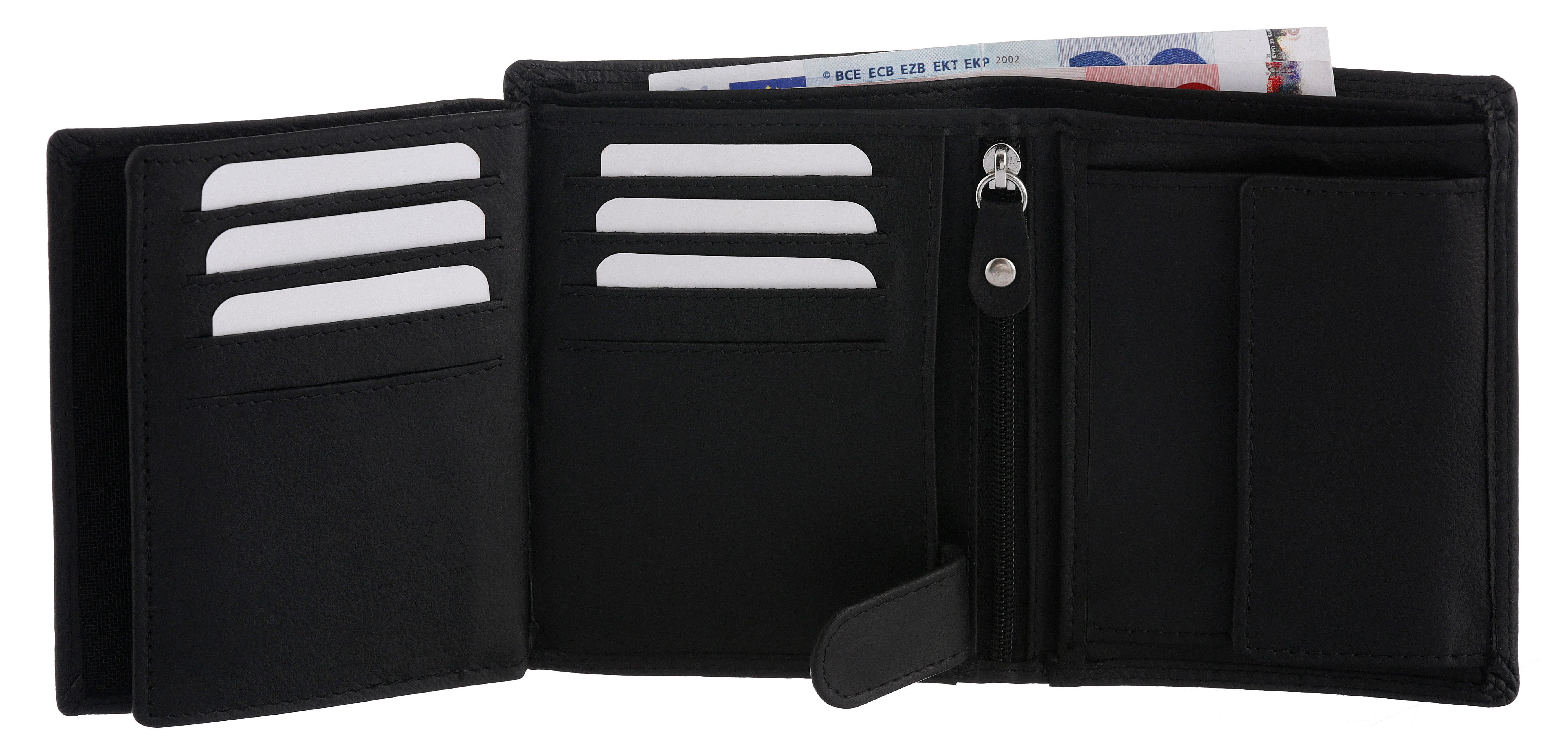 MUSTANG Portemonnee UDINE Portemonnee, geldbeugel, tas, geldtas met RFID-bescherming