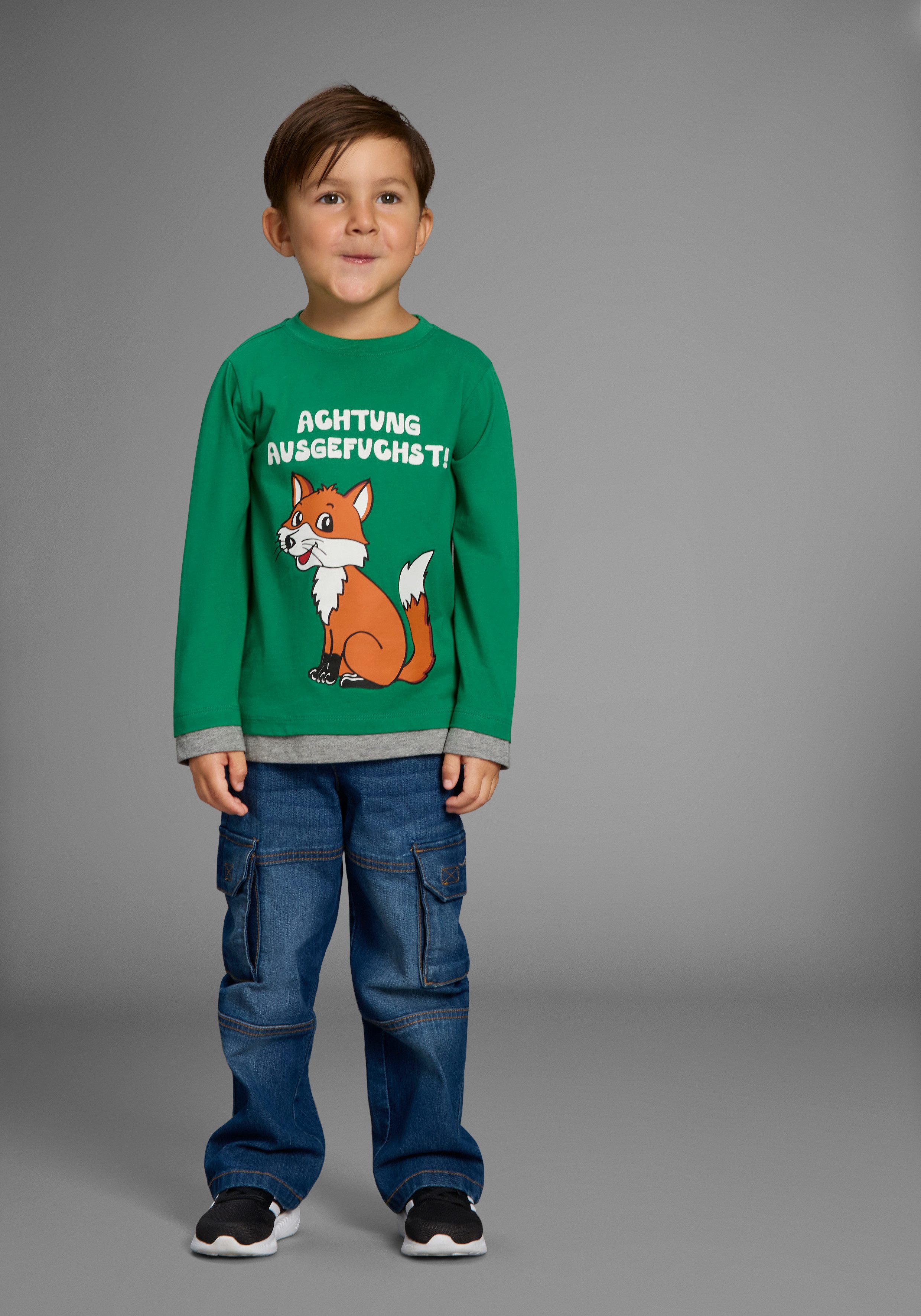KangaROOS Comfortjeans Cargo-jeans voor kleine jongens