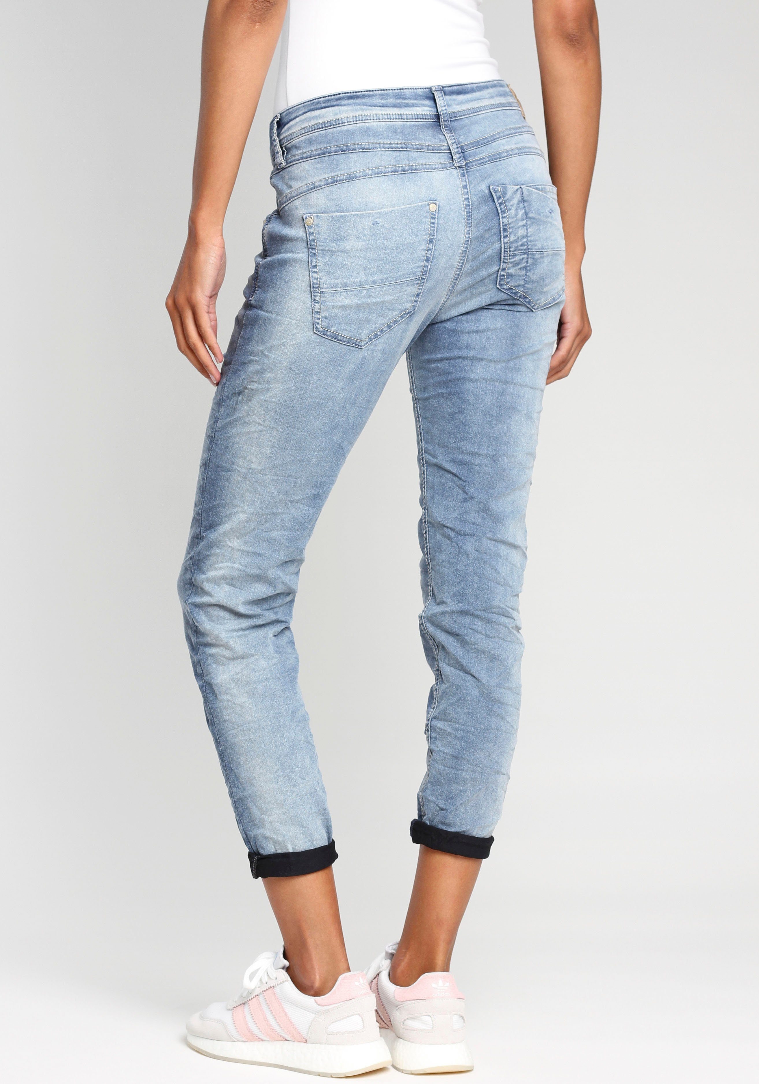 GANG Relax fit jeans 94AMELIE in coole used-wassing