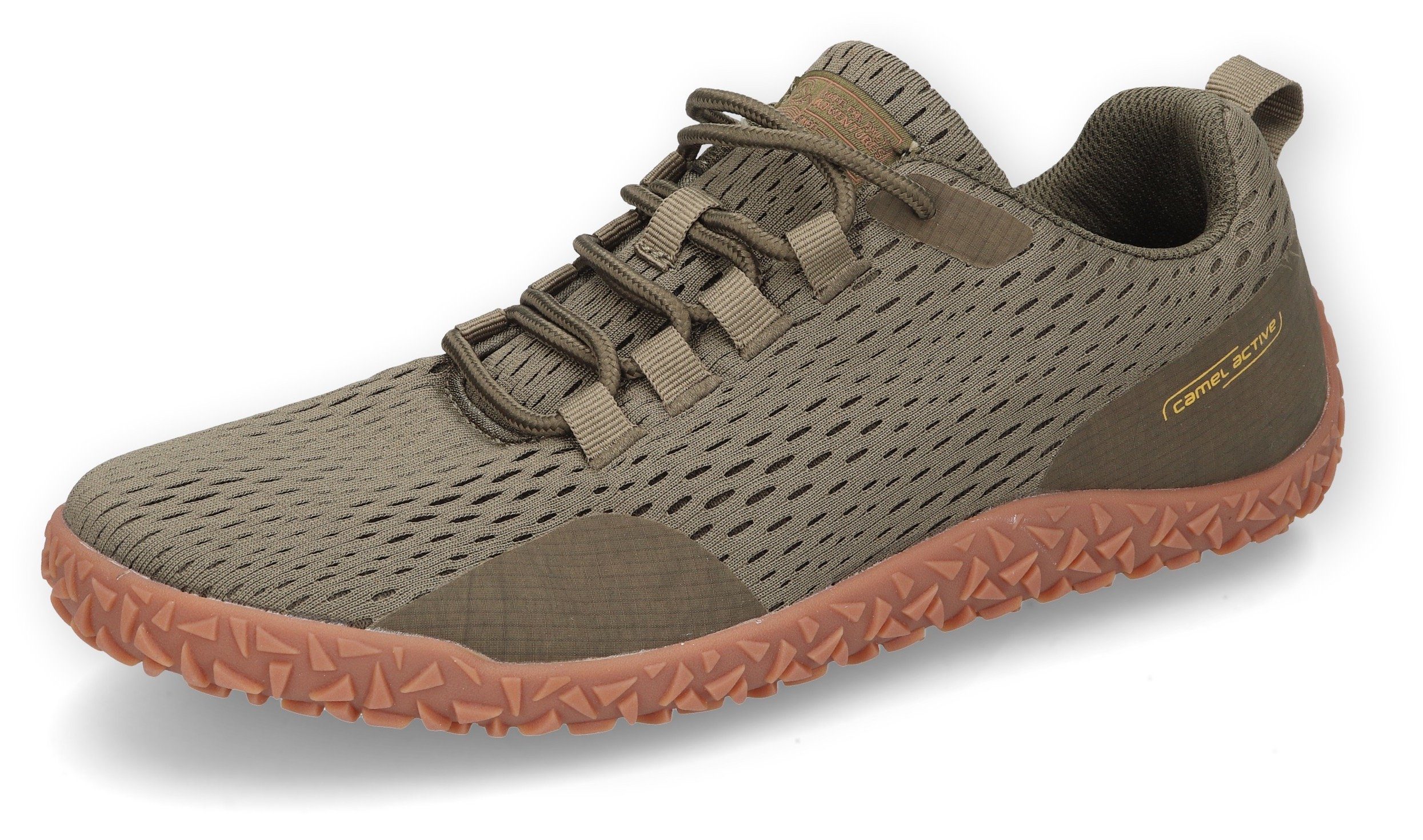 camel active Barefootschoenen , sneakers, veterschoen, comfort schoen met praktische vetersluiting
