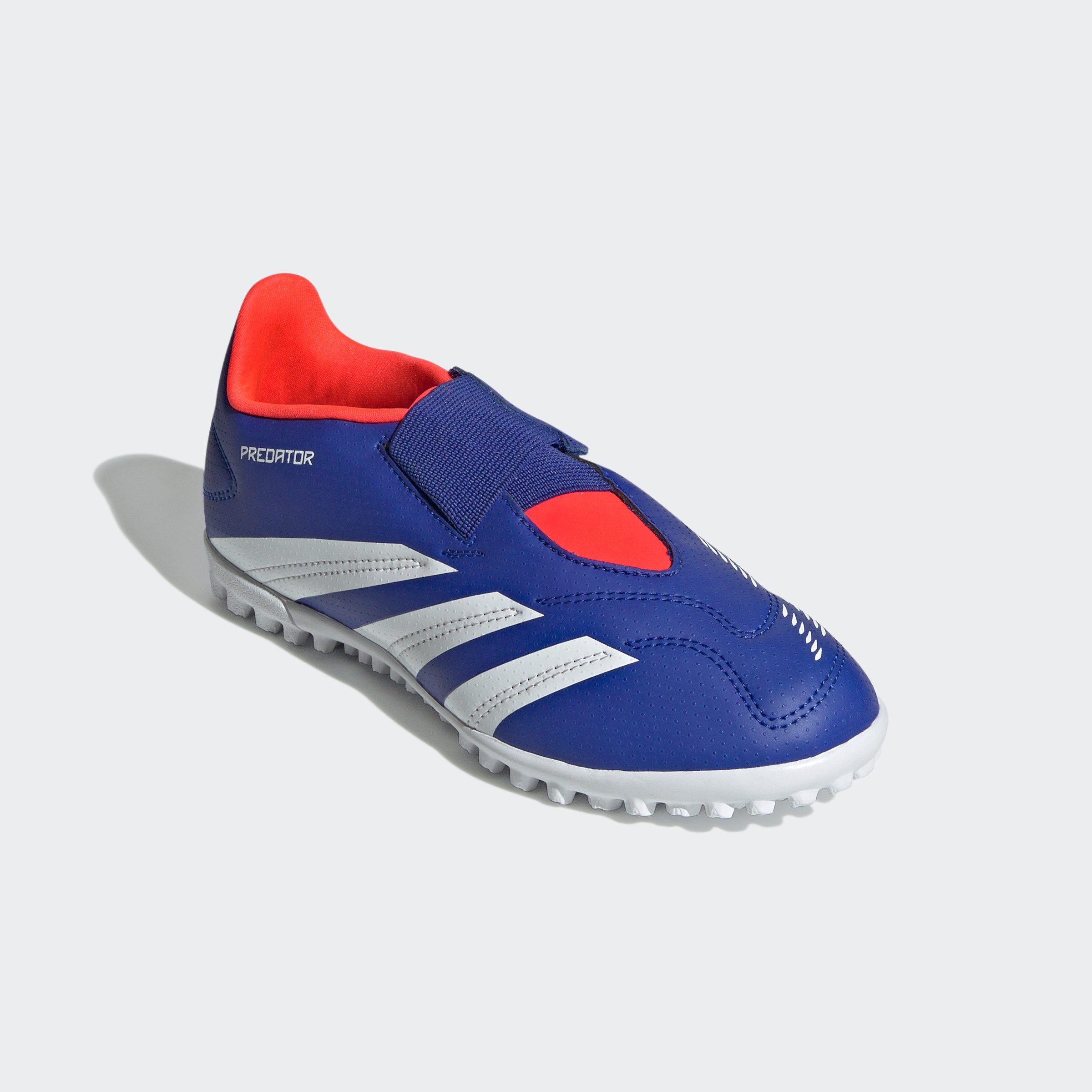 adidas Performance Voetbalschoenen PREDATOR CLUB HOOK-AND-LOOP KIDS TF jongens zaalvoetbalschoenen maat 38 EU blauw