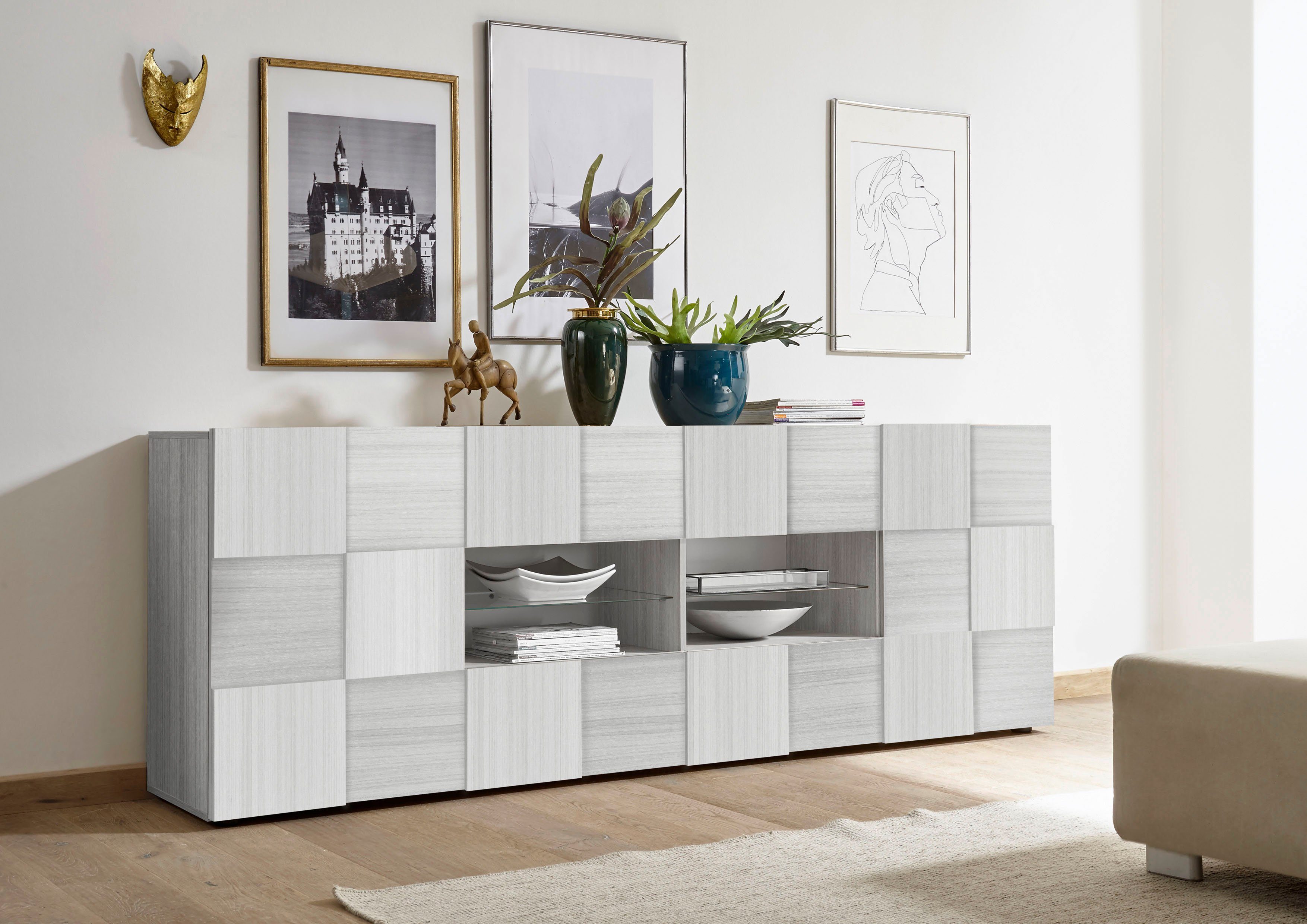 LC Dressoir Dama Breedte 241 cm