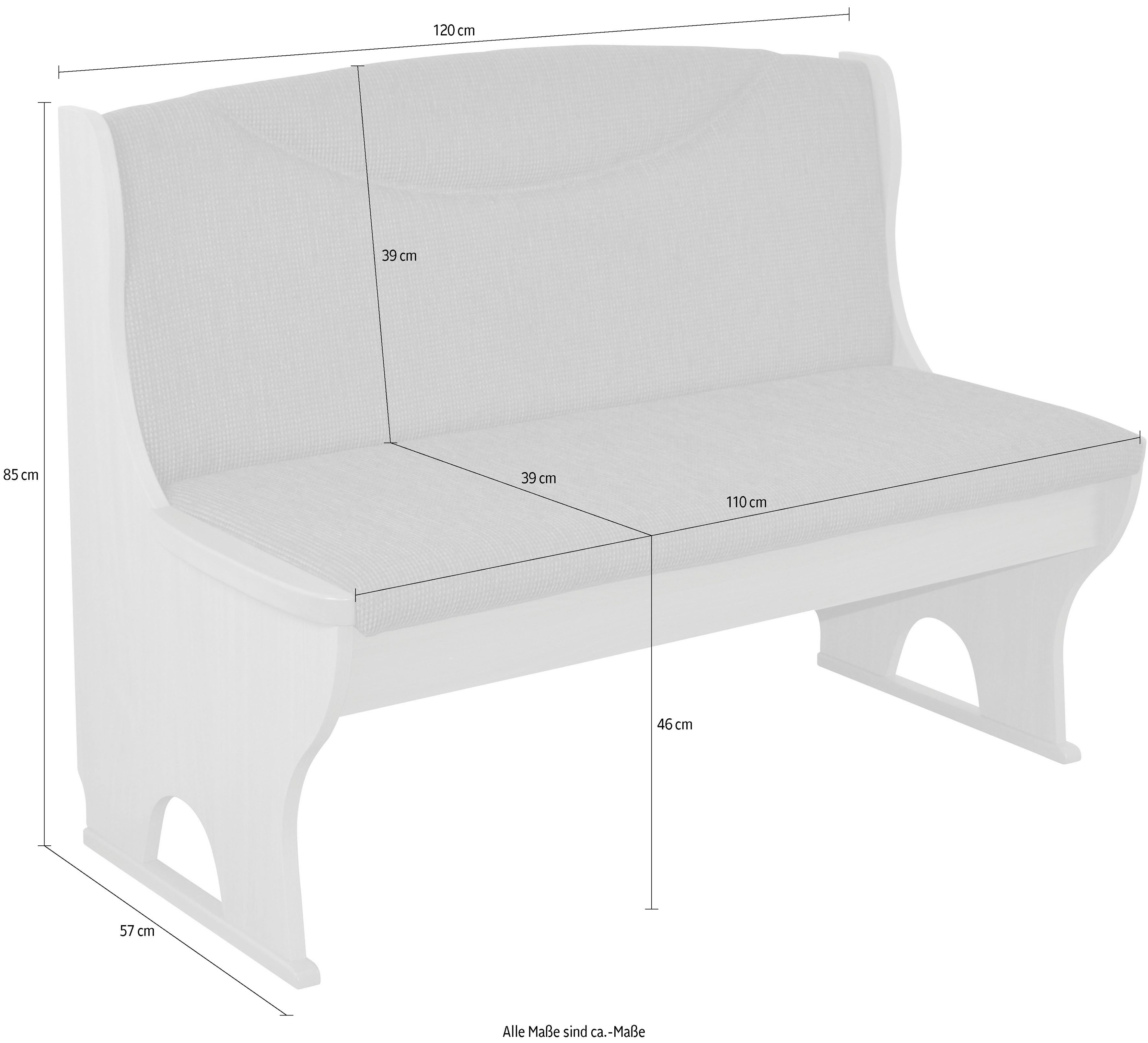 HOFMANN LIVING AND MORE Eethoek 6-delige eethoek Stoelen voorgemonteerd (voordeelset, 6-delig)