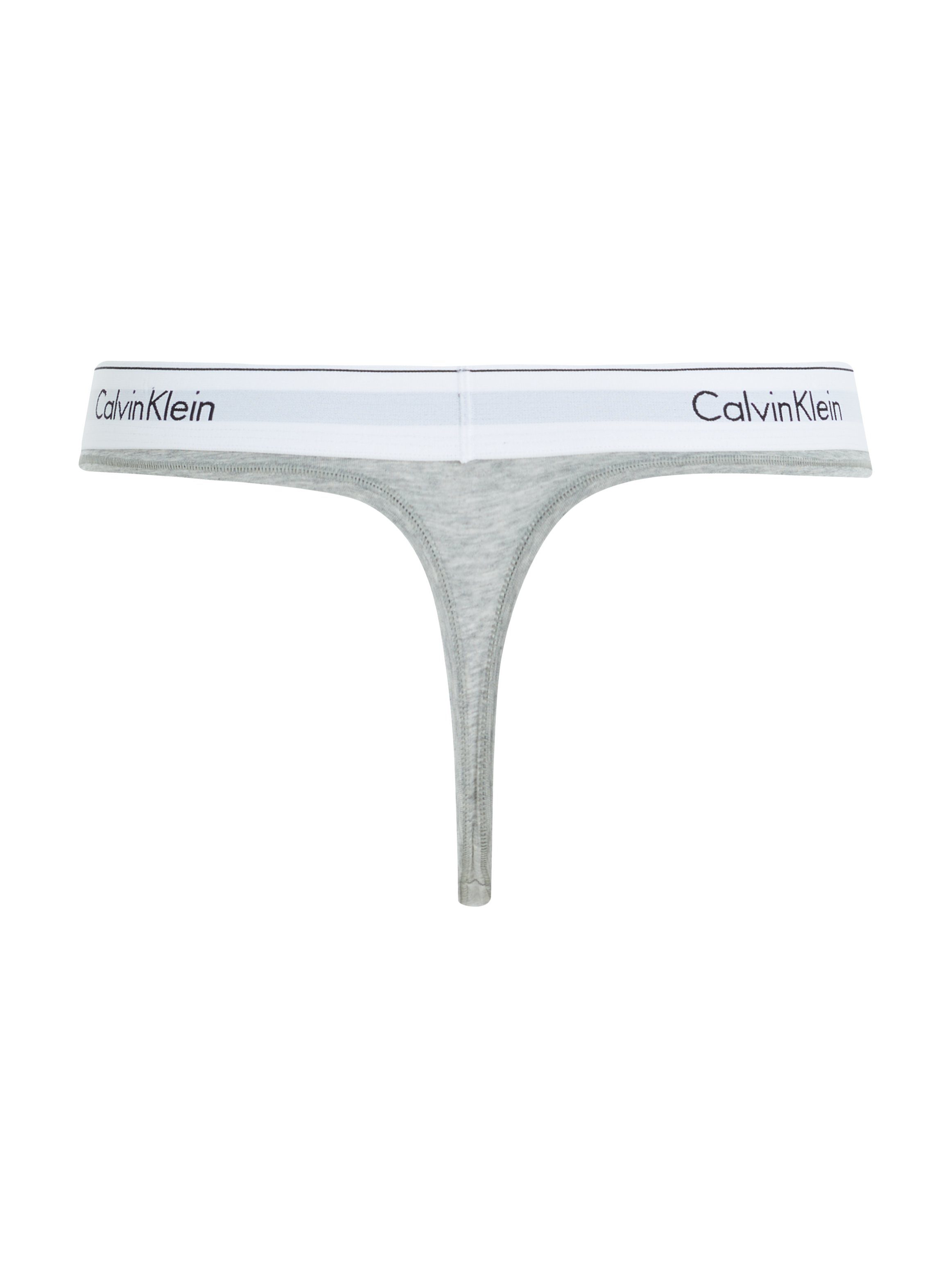 Calvin Klein String Modern Cotton met brede boord