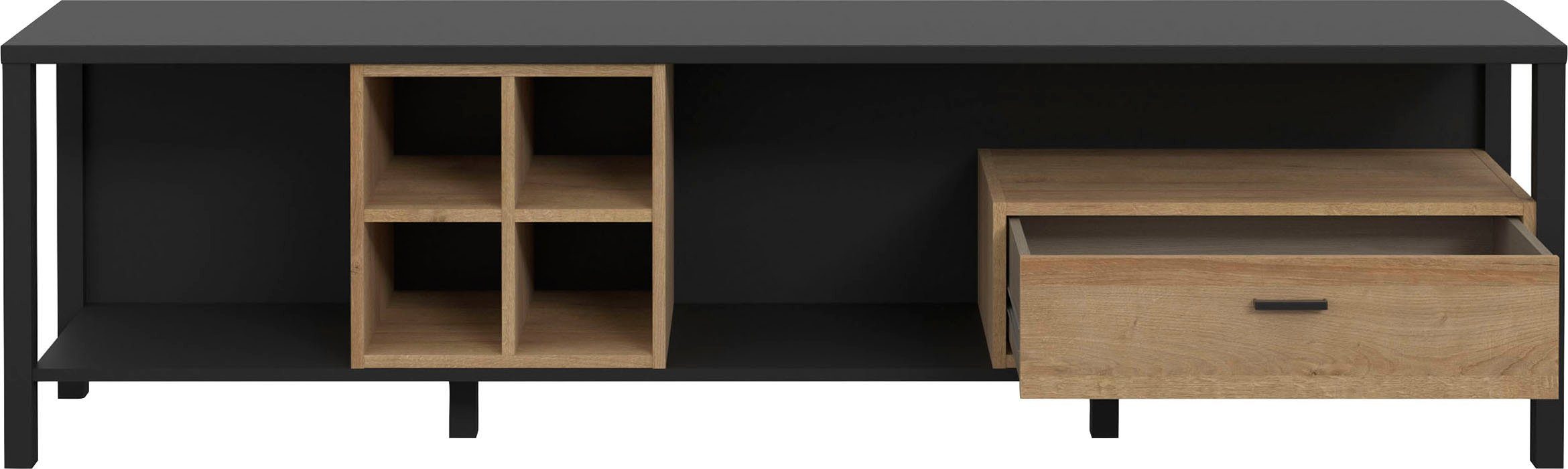 FORTE Tv-meubel High Rock TV-kast, TV-bord, breedte ca. 181 cm
