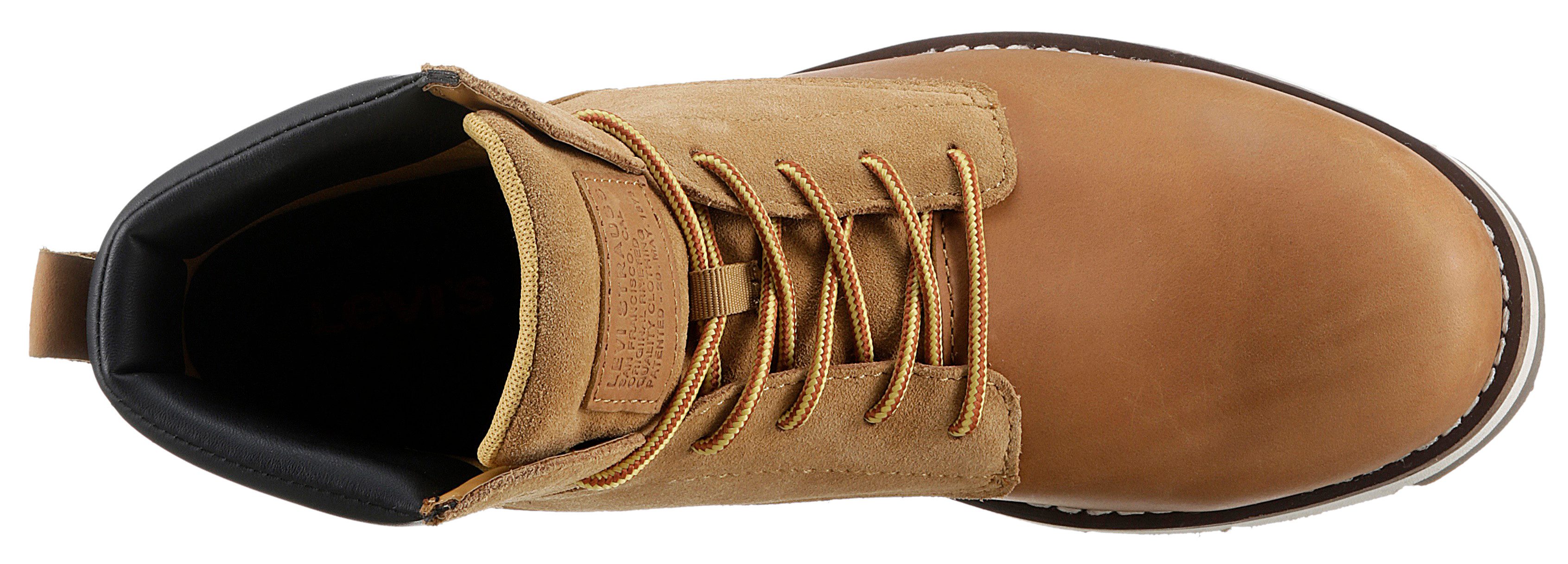 Levi's® Veterschoenen JAX PLUS , casual mode, veterschoenen met rood label en logo-applicatie