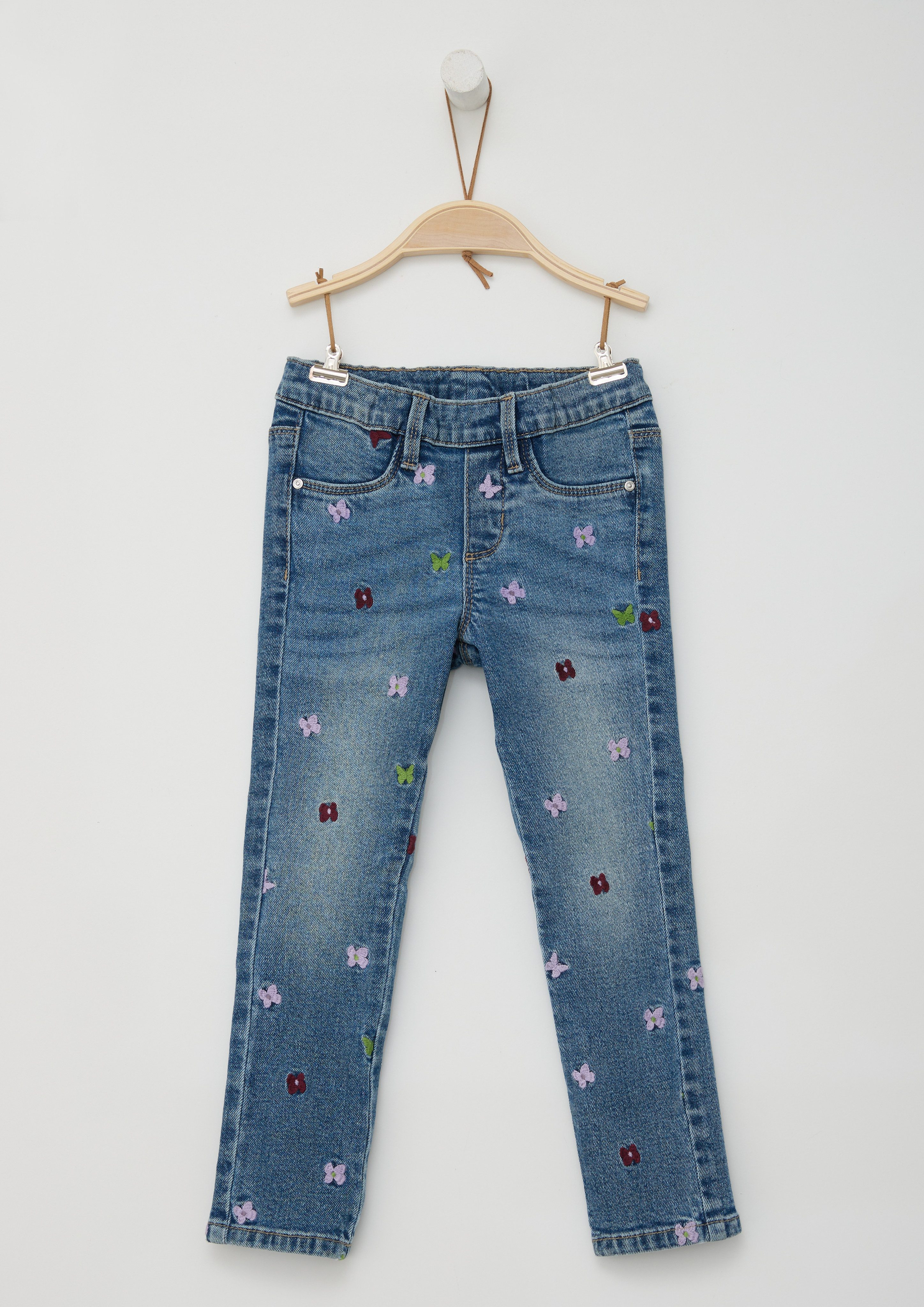 s.Oliver RED LABEL Junior Regular fit jeans met print