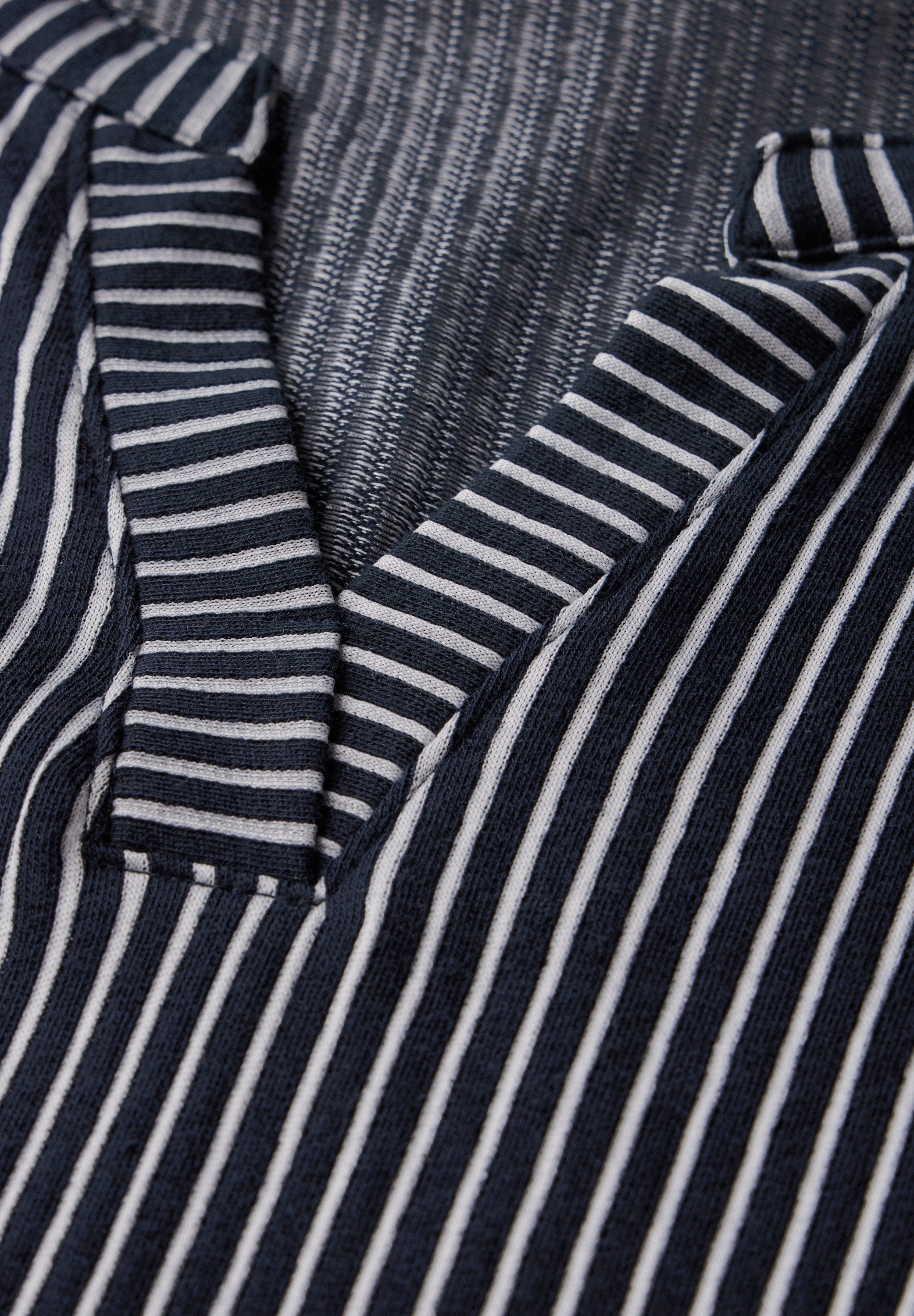 Cecil Shirt met 3/4 mouwen in tunika-look, met gespleten ronde hals