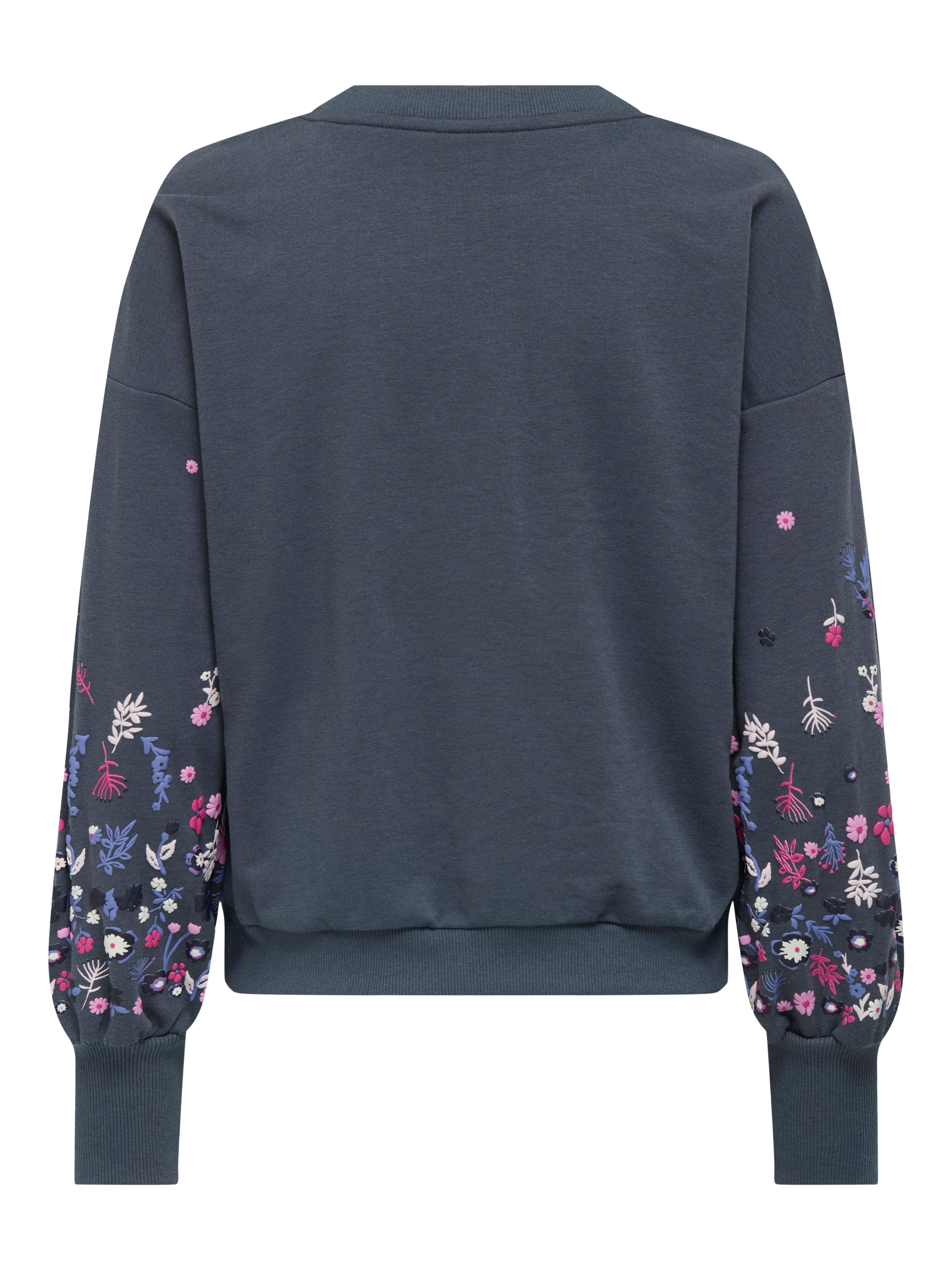 Only Sweatshirt ONLBROOKE L/S O-NECK FLOWER SWT