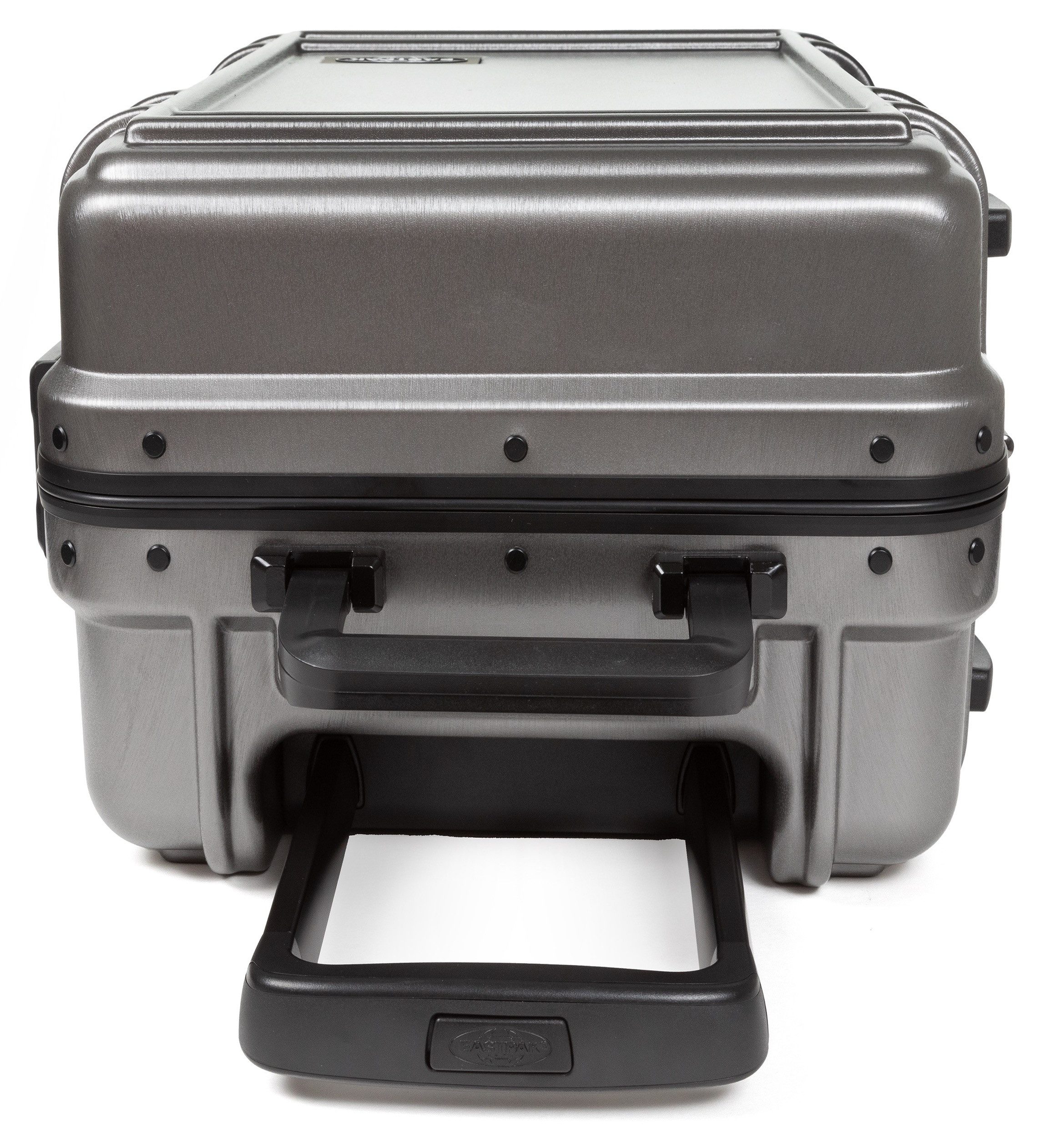 Eastpak Hardshell-trolley RESIST'R CASE S BRUSHED METAL met 30 jaar garantie