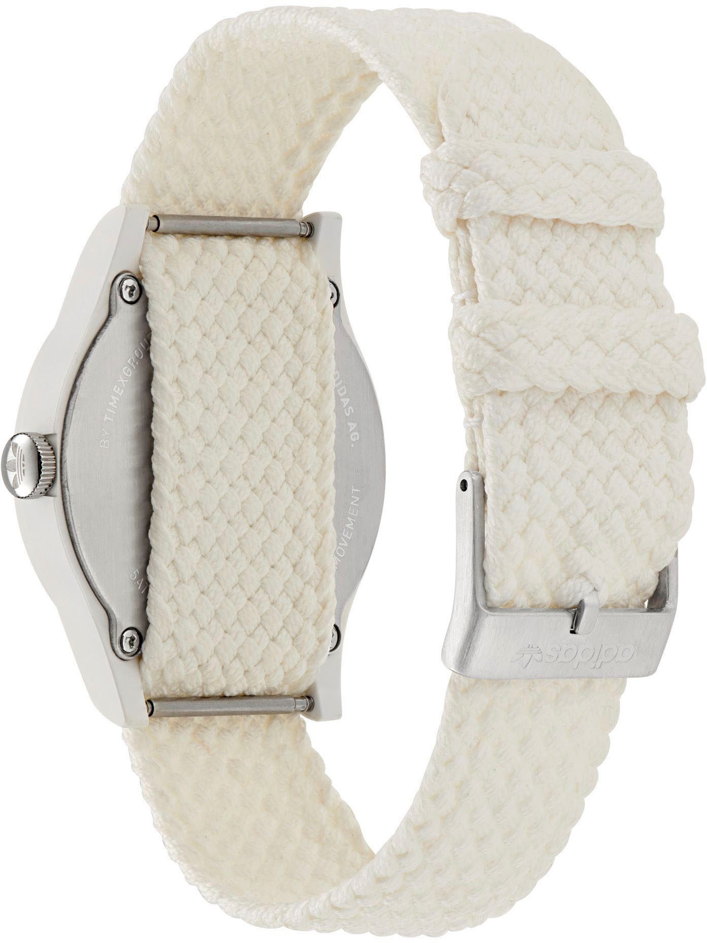 adidas Originals Kwartshorloge GAME ONE Polshorloge, herenhorloge, dameshorloge, nylon band, waterafstotend tot 5 bar