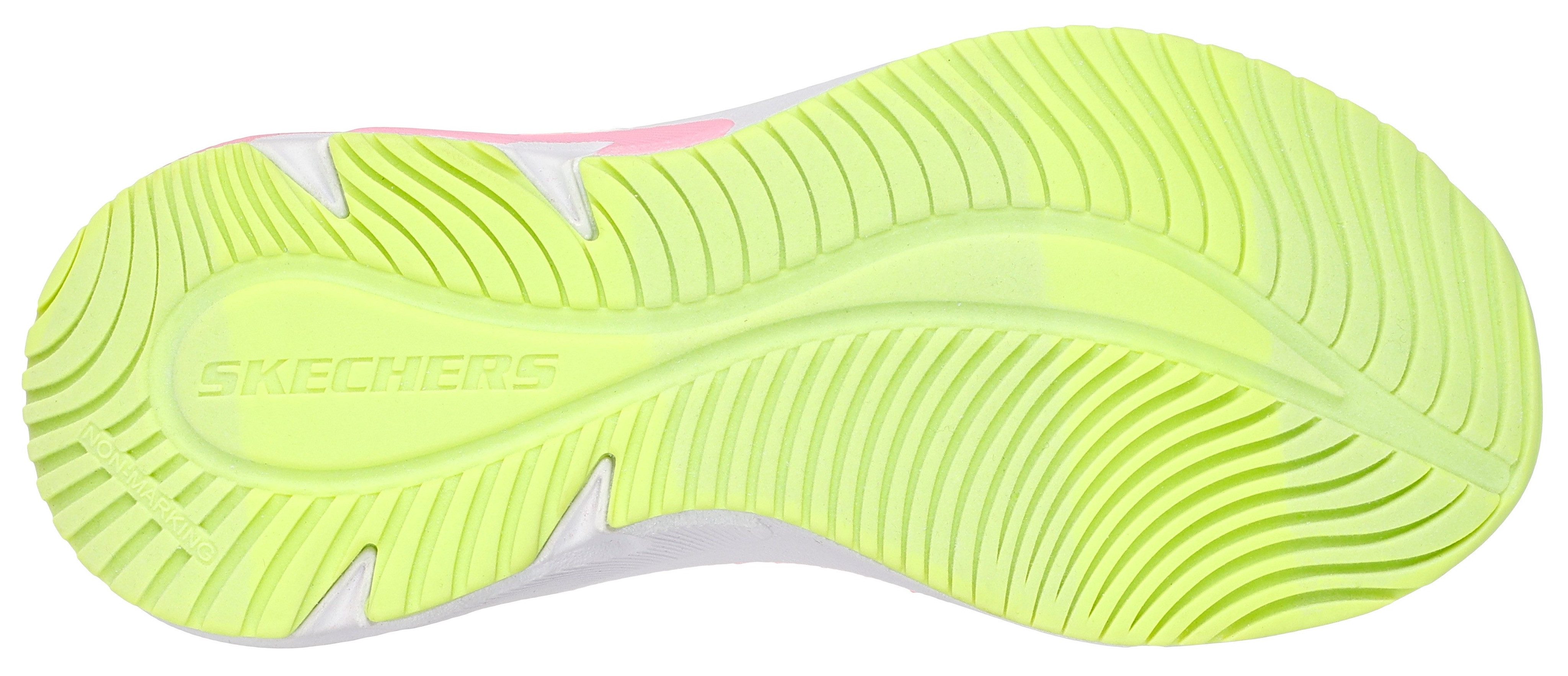 Skechers Sneakers SKECHERS ELITE SPORT TEMPO , trekking schoen met klittenband, maat sjabloon om te downloaden