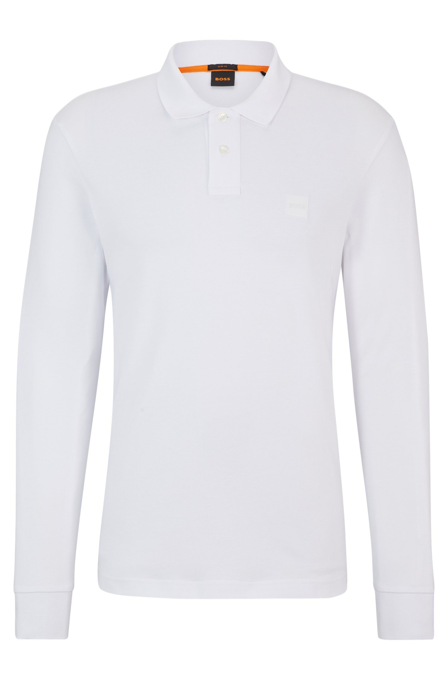 Boss Orange Poloshirt Passerby met boss badge