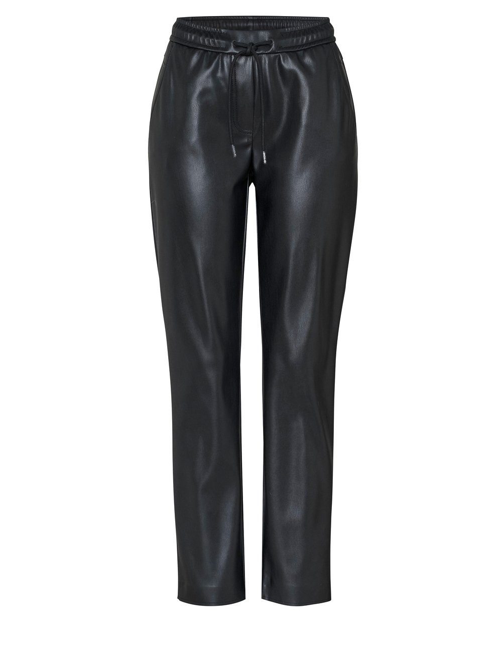 TONI Comfortbroek Sue Modern Chic Zomerbroek met kunstleer-look