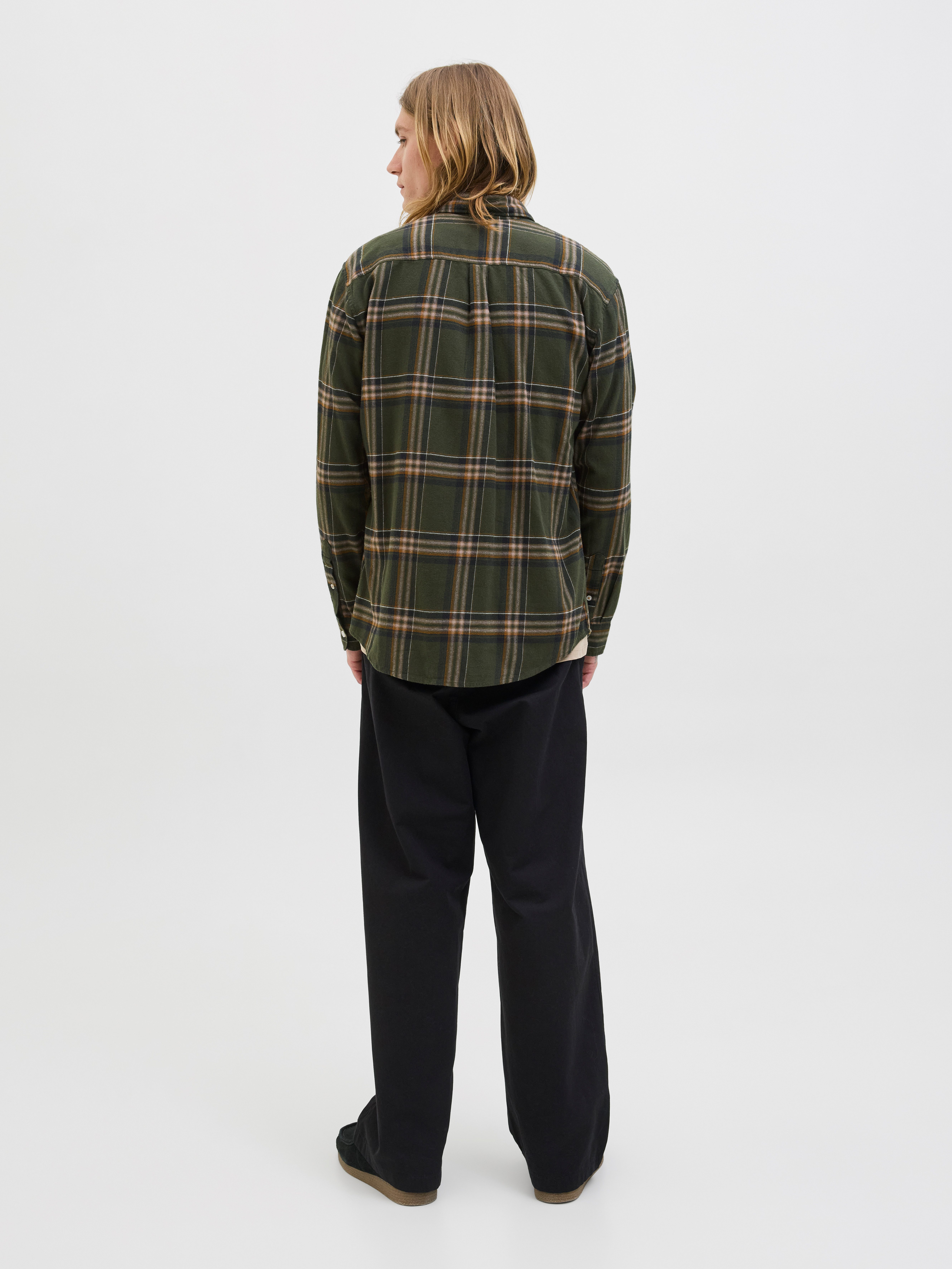 Jack & Jones Overhemd met lange mouwen JJECLASSIC FLANNEL CHECK SHIRT LS SN