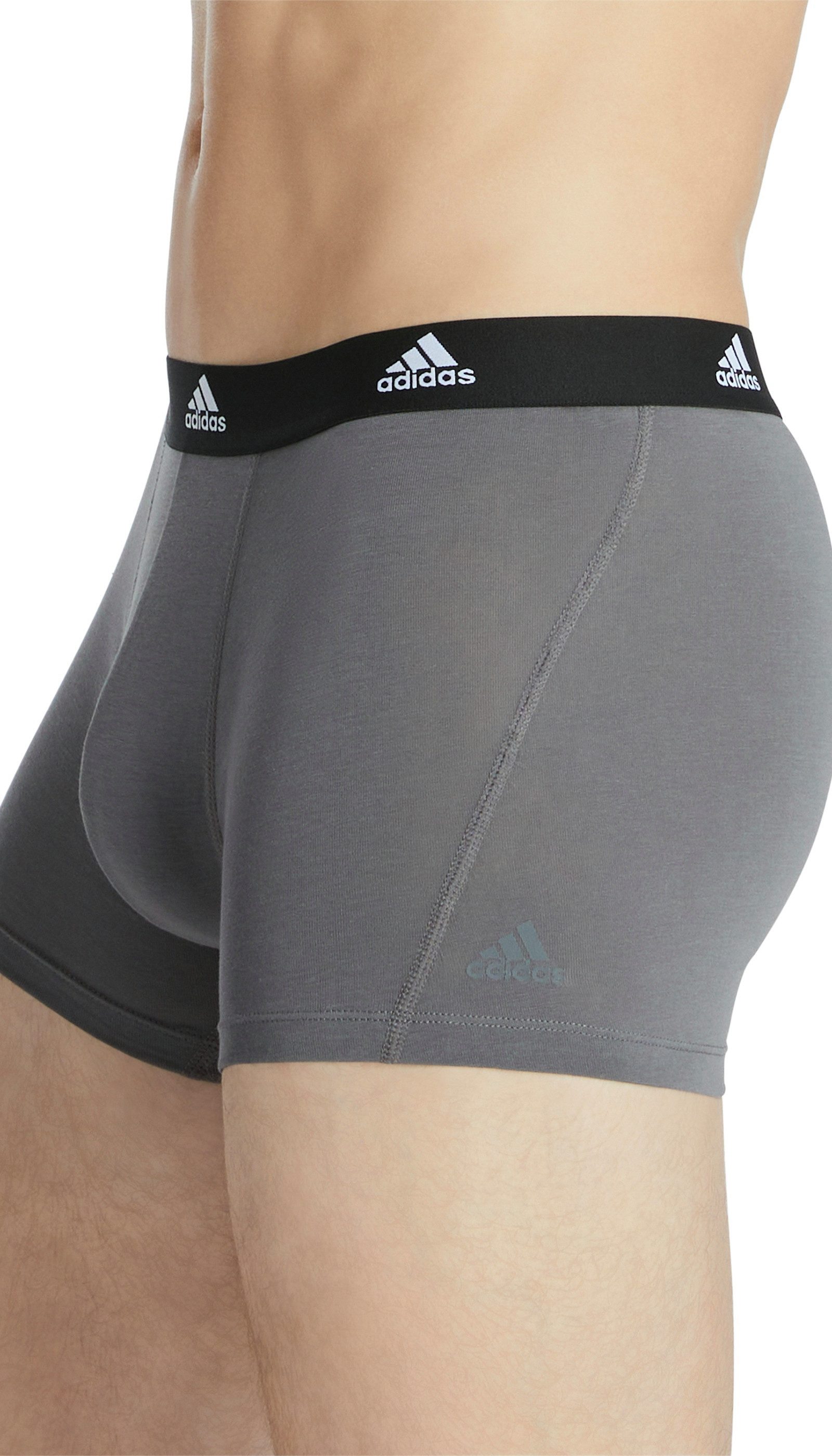 adidas Sportswear Boxershort "Active Flex Cotton" met zachte naadverwerking en tonale logo (3 stuks)