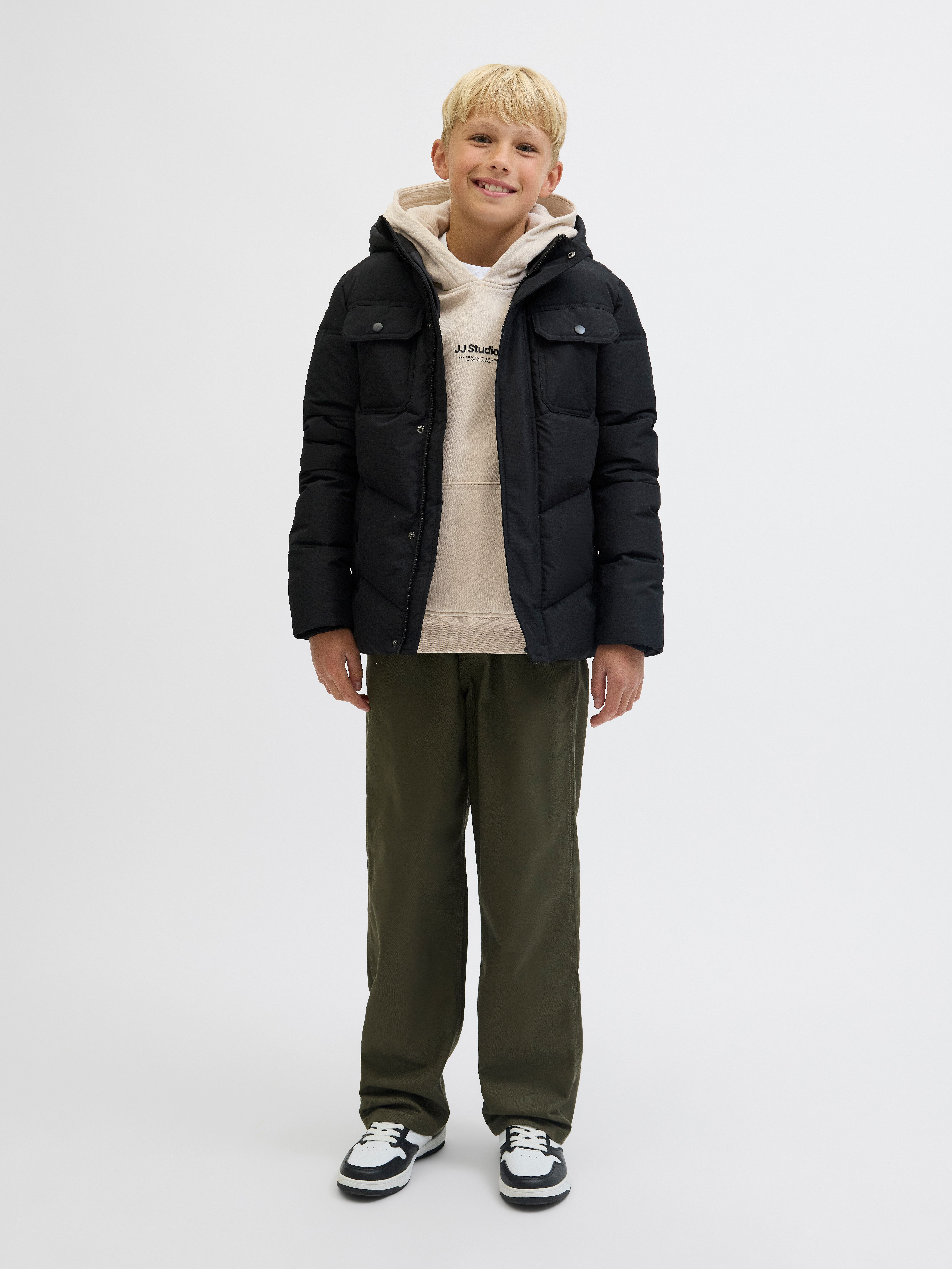 Jack & Jones Junior Hoodie JJESOHO SWEAT HOOD NOOS JNR