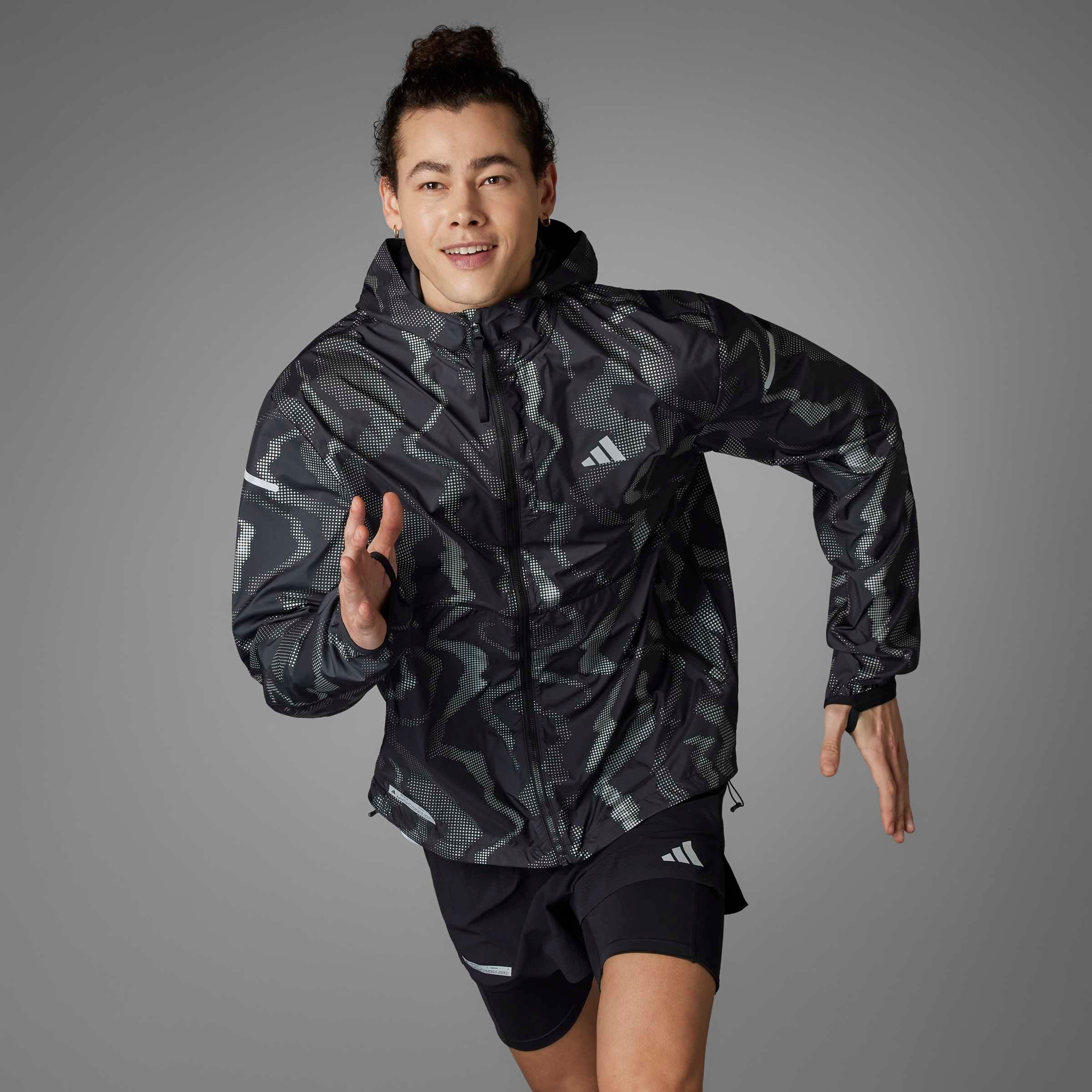 adidas Performance Runningjack ULT PREM JKT Reflecterend voor zichtbaarheid in het donker