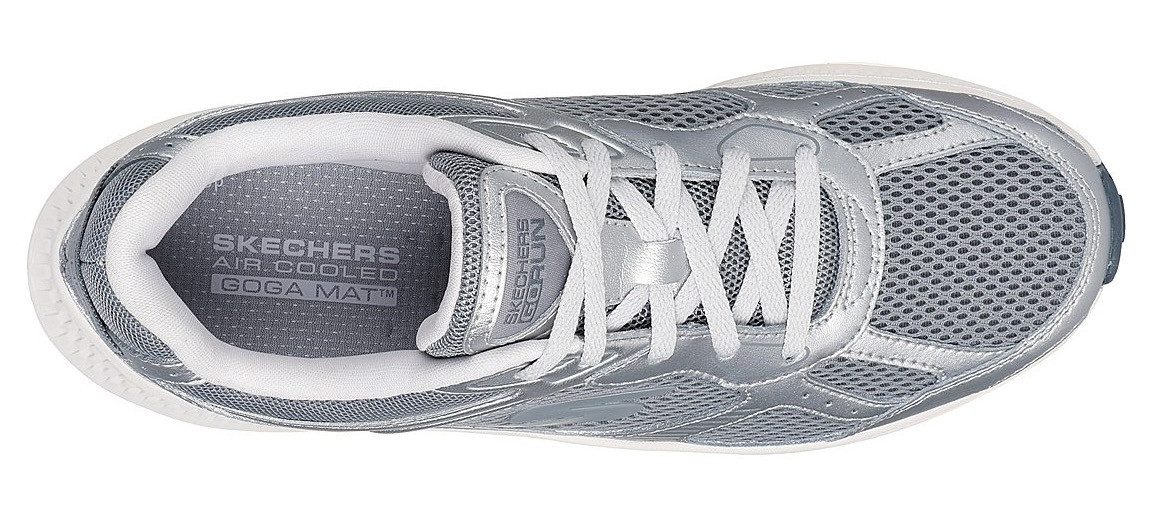 Skechers Sneakers GO RUN CONSISTENT 2.0 Retro sneaker, veterschoen met metallic details, wijdte G (=wijd)