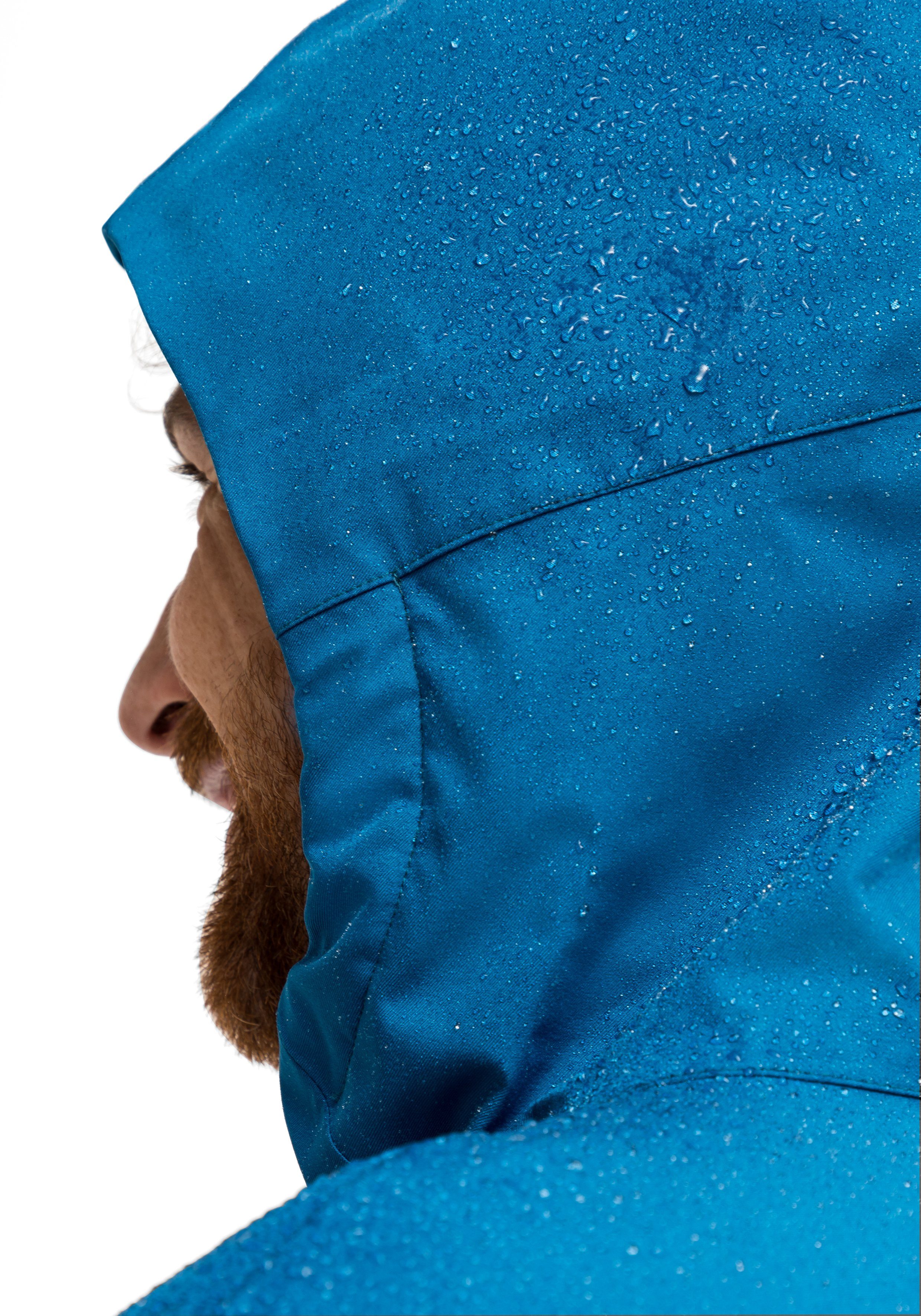 Maier Sports Outdoorjack Solo Tipo M Heren jas, ademend waterdicht, regenjas met capuchon