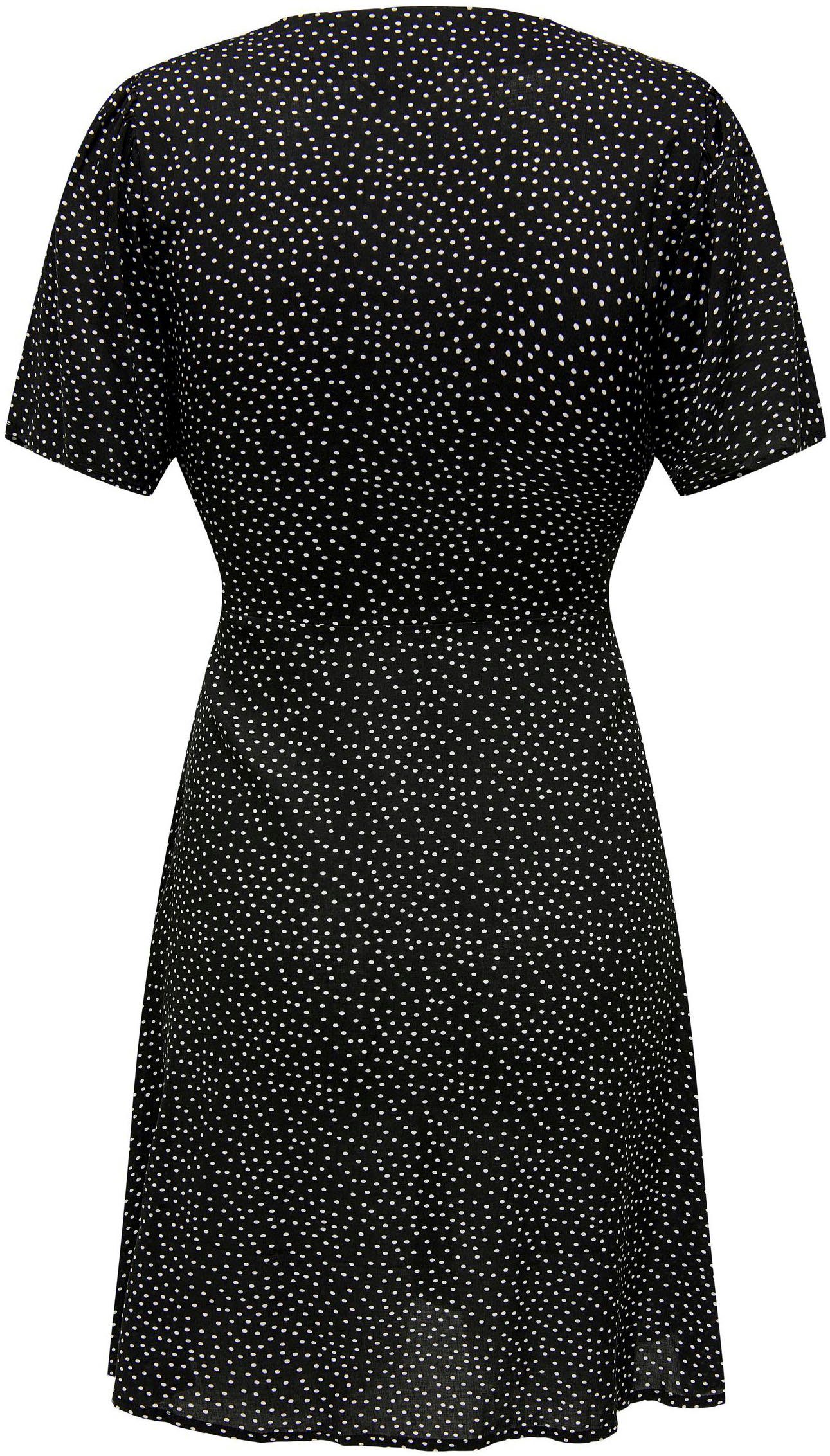Only Mini-jurk ONLEVIDA S/S SHORT DRESS WVN NOOS