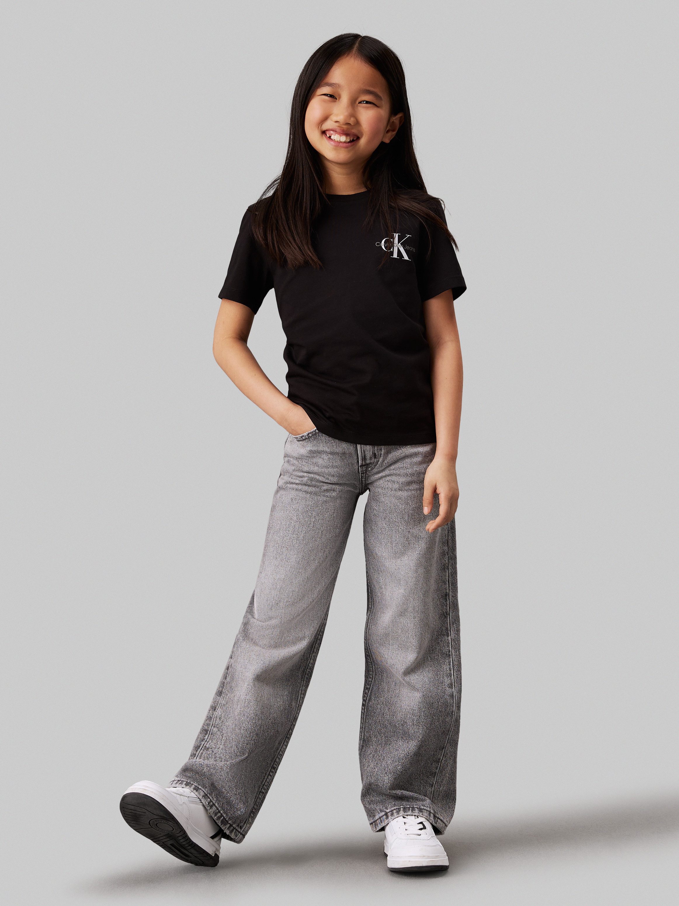 Calvin Klein T-shirt CHEST MONOGRAM T-SHIRT voor kinderen tot 16 jaar