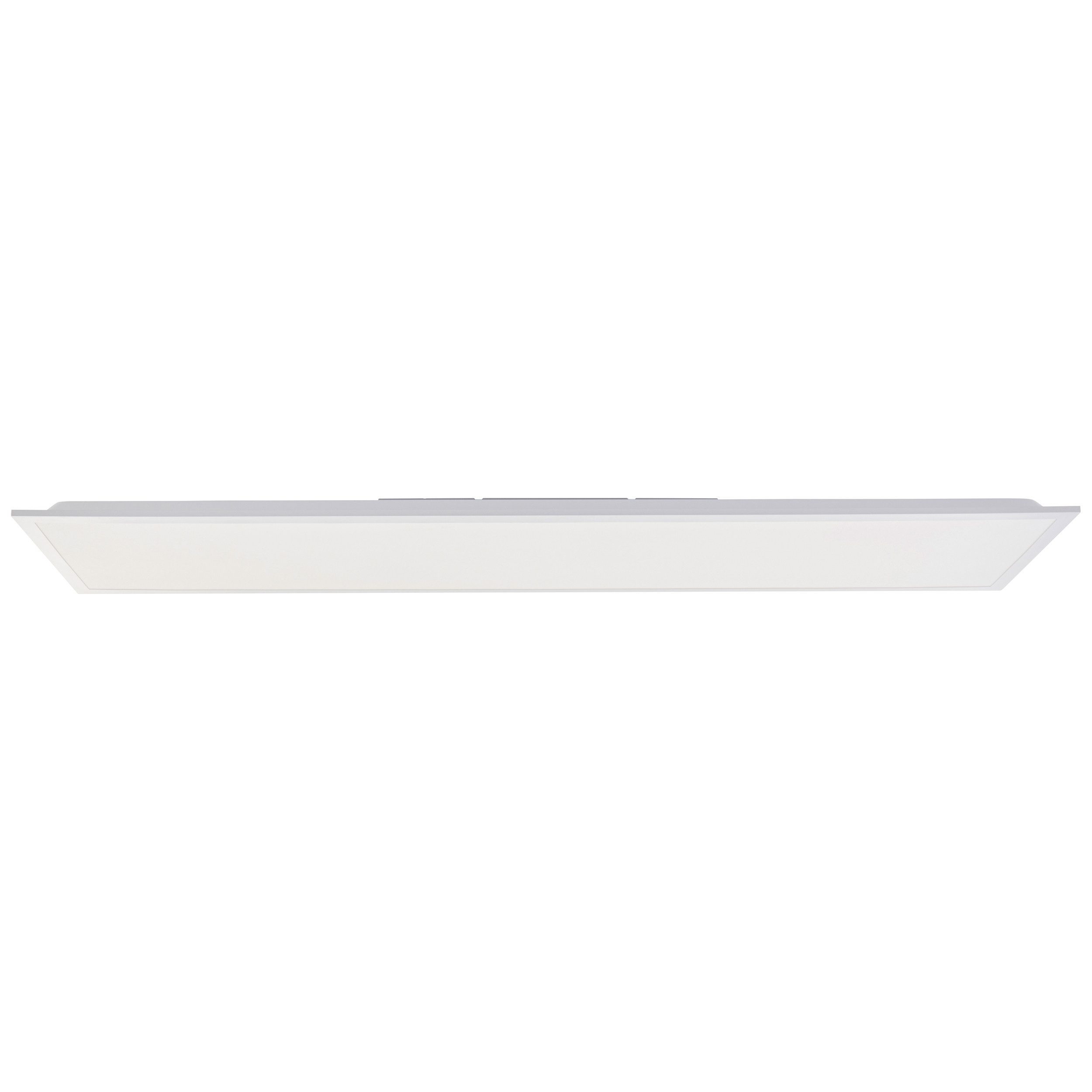 Brilliant Leuchten Led-plafondlamp Briston LED plafondopbouw-paneel, 120x30 cm, 4600 lm, 4000 K, aluminium