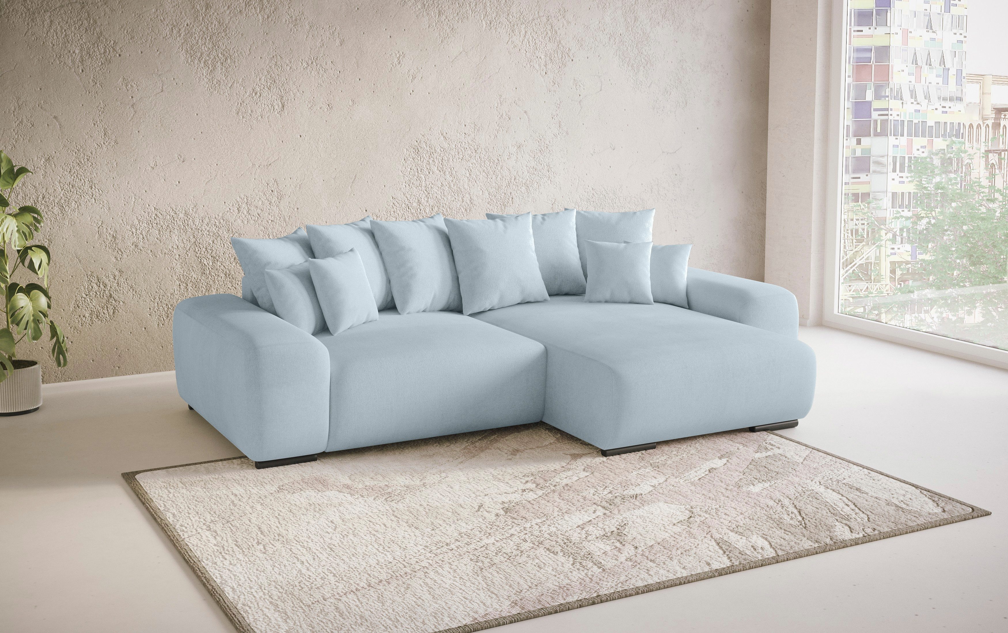 Mr. Couch Hoekbank Sundance, L-vorm Permanente slaper met bed, bedbox, tot 140 kg belastbaar