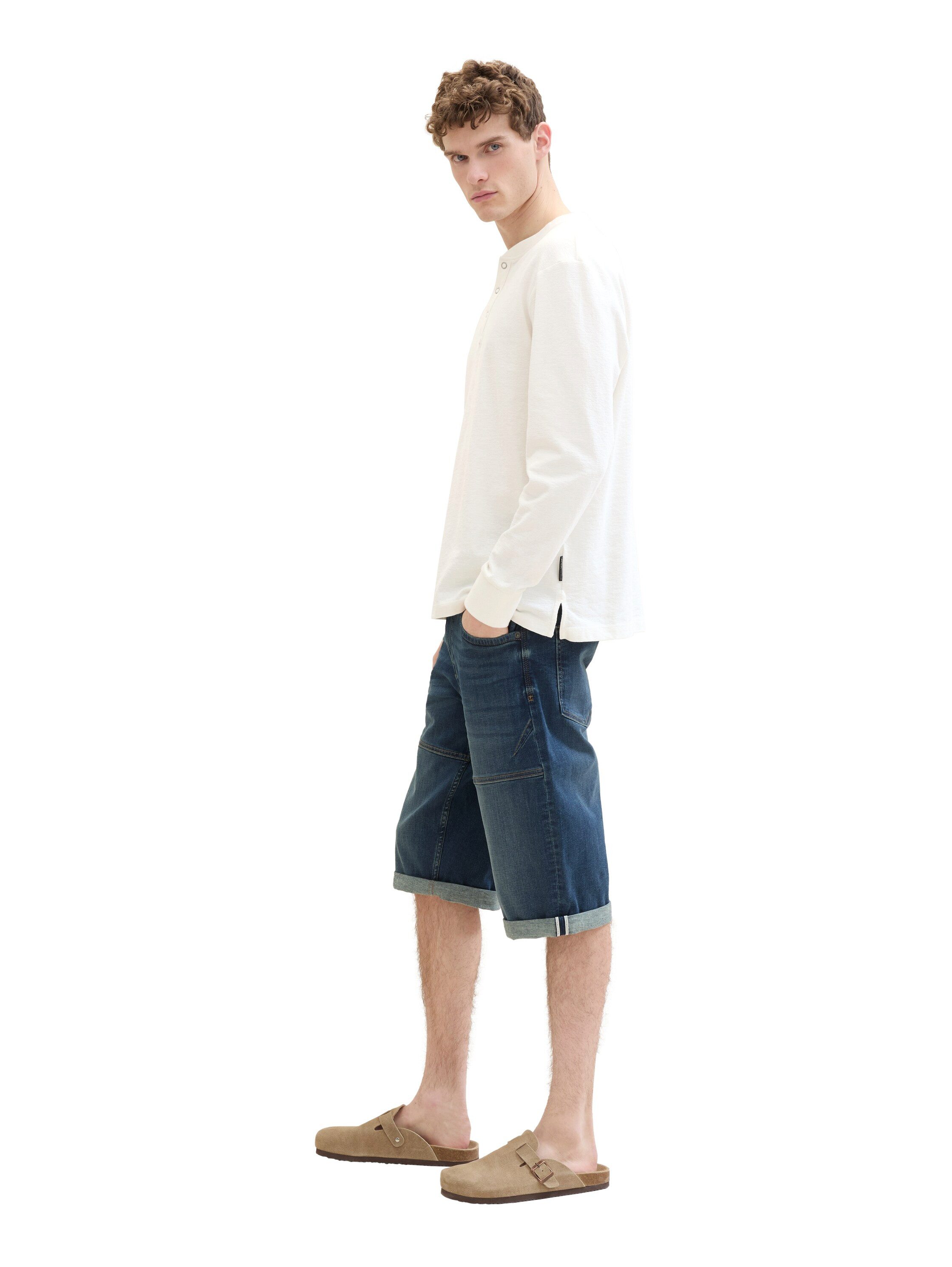 Tom Tailor 3/4 jeans MORRIS met merklabel