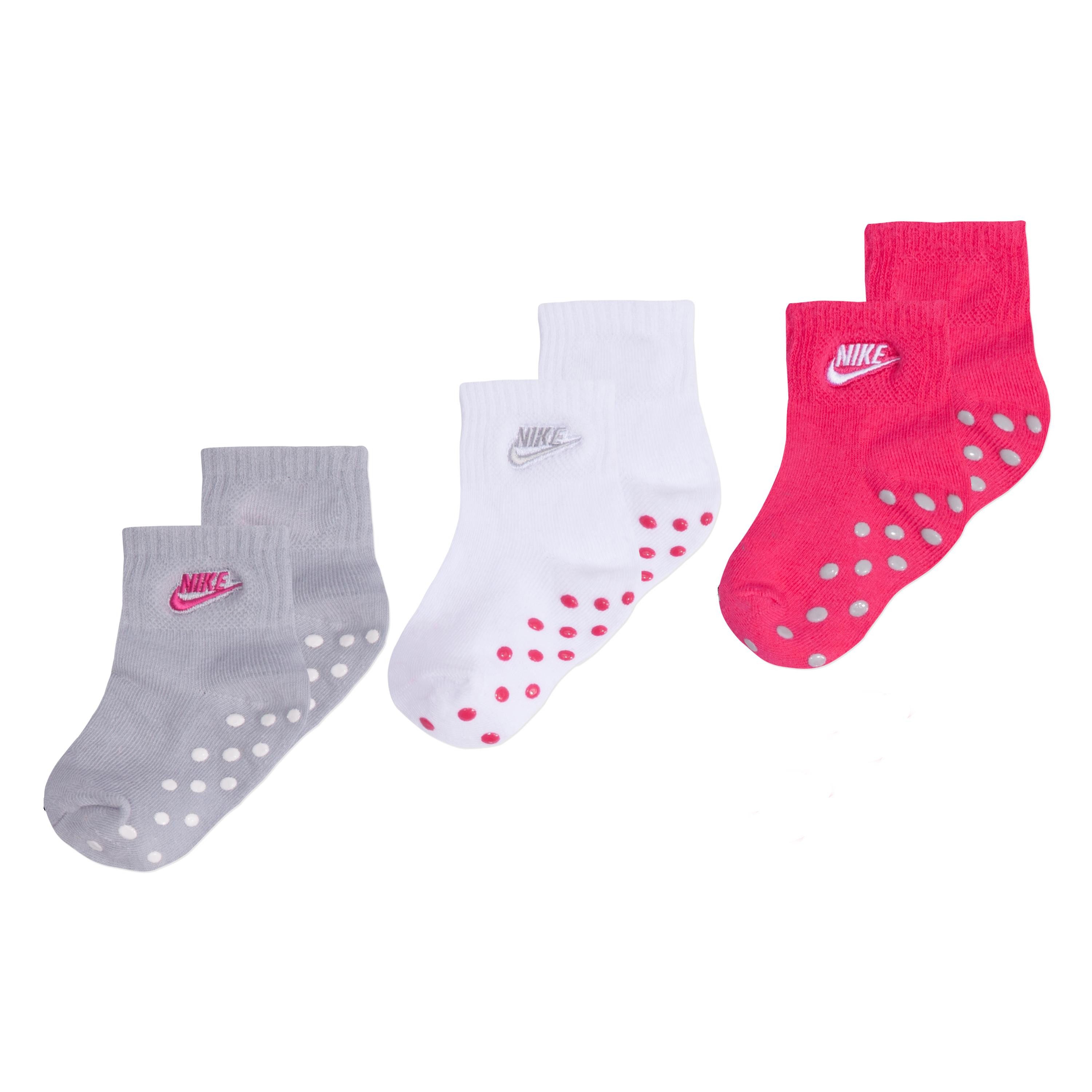Nike Sportswear Sokken NHN CORE FUTURA GRIPPER voor baby's maat 18,5 tot 23,5 (3 paar)