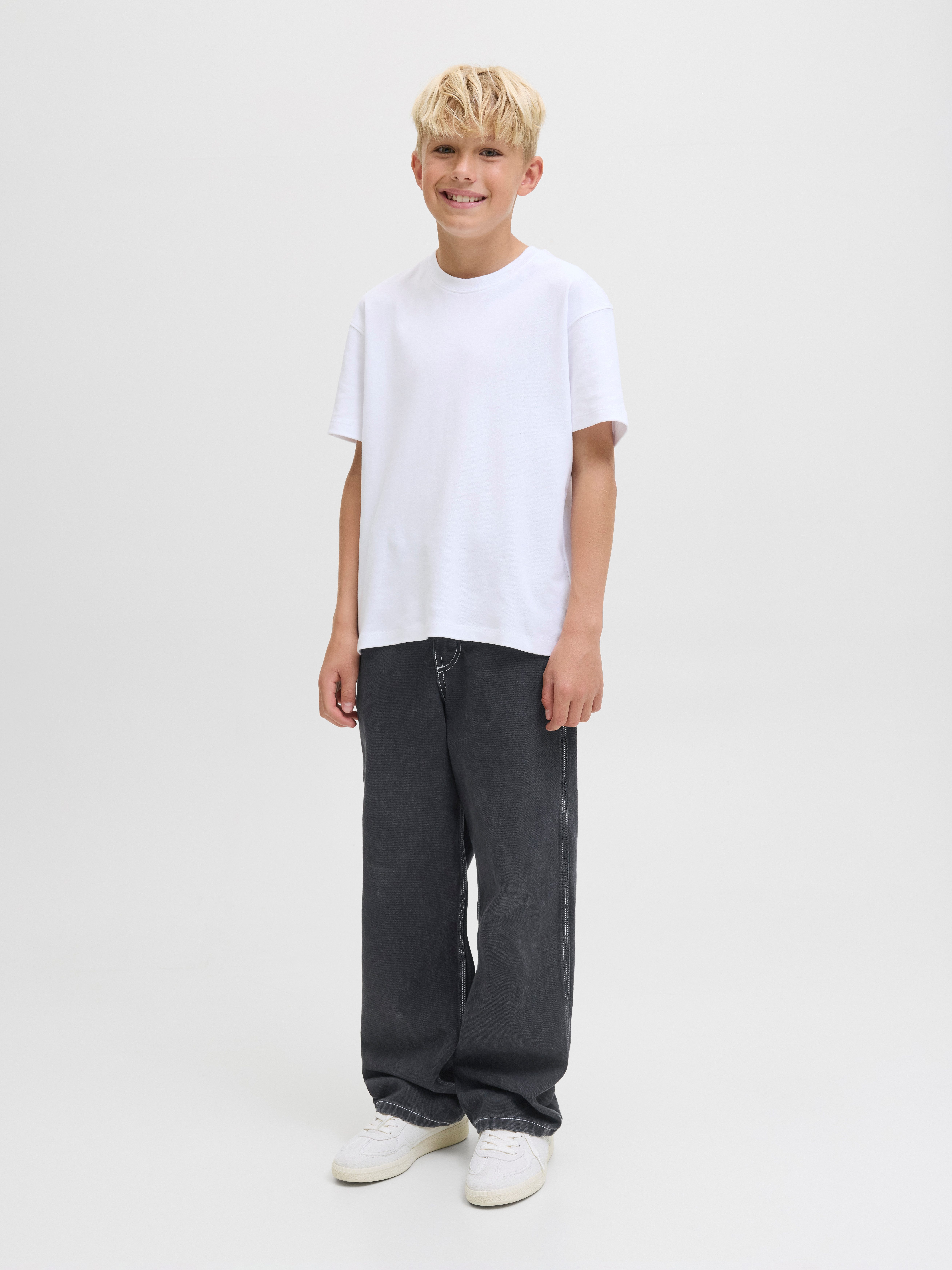 Jack & Jones Junior Relax fit jeans JJIALEX JJCARPENTER AKM 143 SN JNR