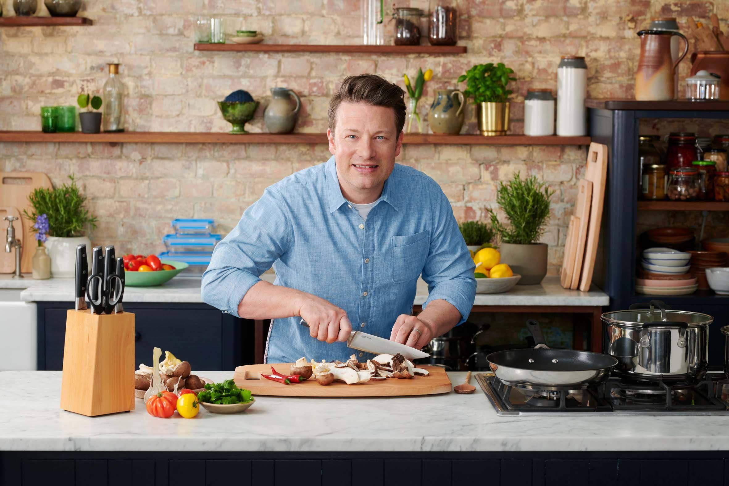 Tefal Vleesmes Jamie Oliver K26702 hoge prestaties, herkenbaar ontwerp, duurzaam/langdurig (1-delig)