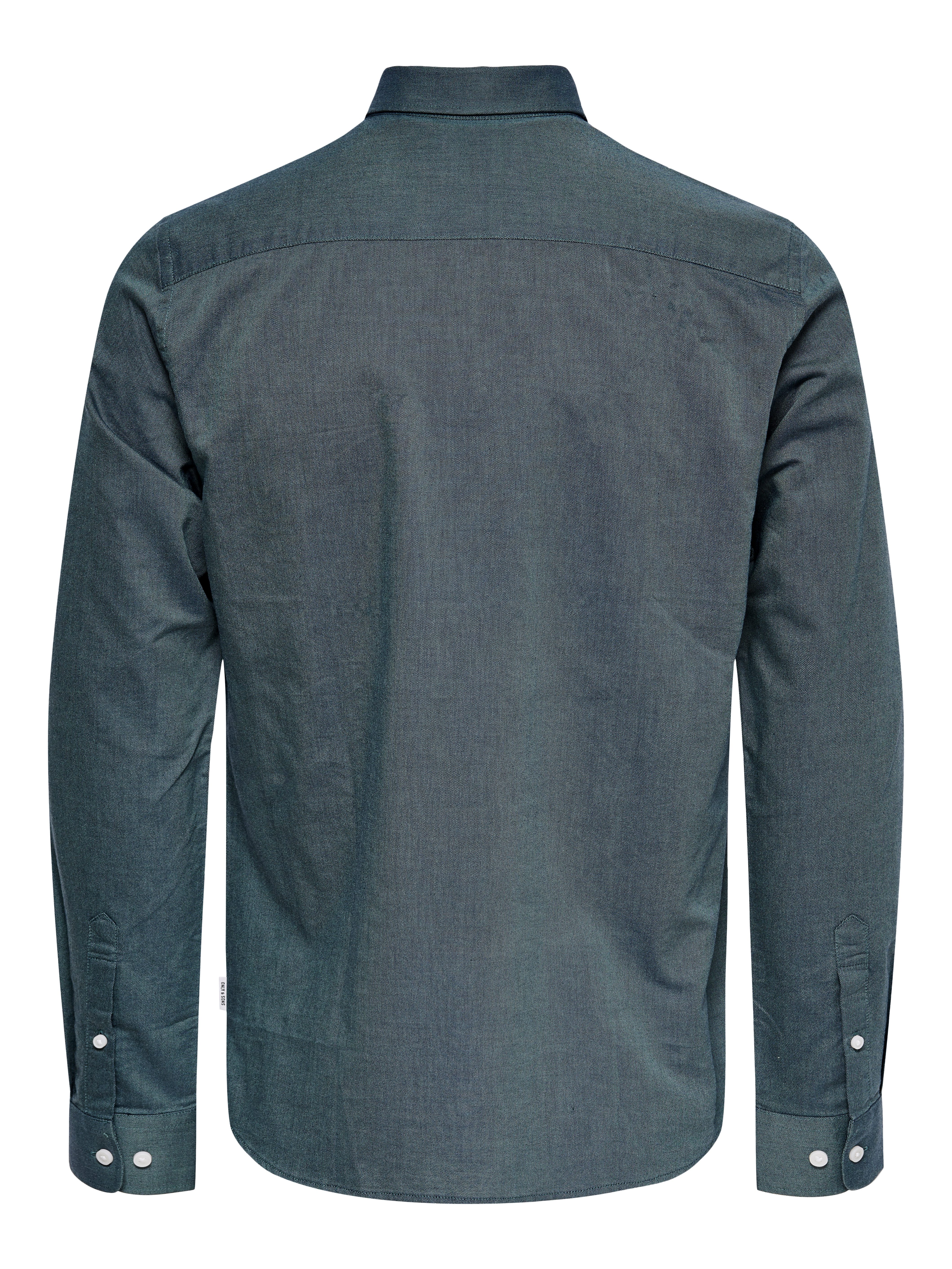 ONLY & SONS Overhemd met lange mouwen ONSALVARO SLIM LS OXFORD SHIRT NOOS
