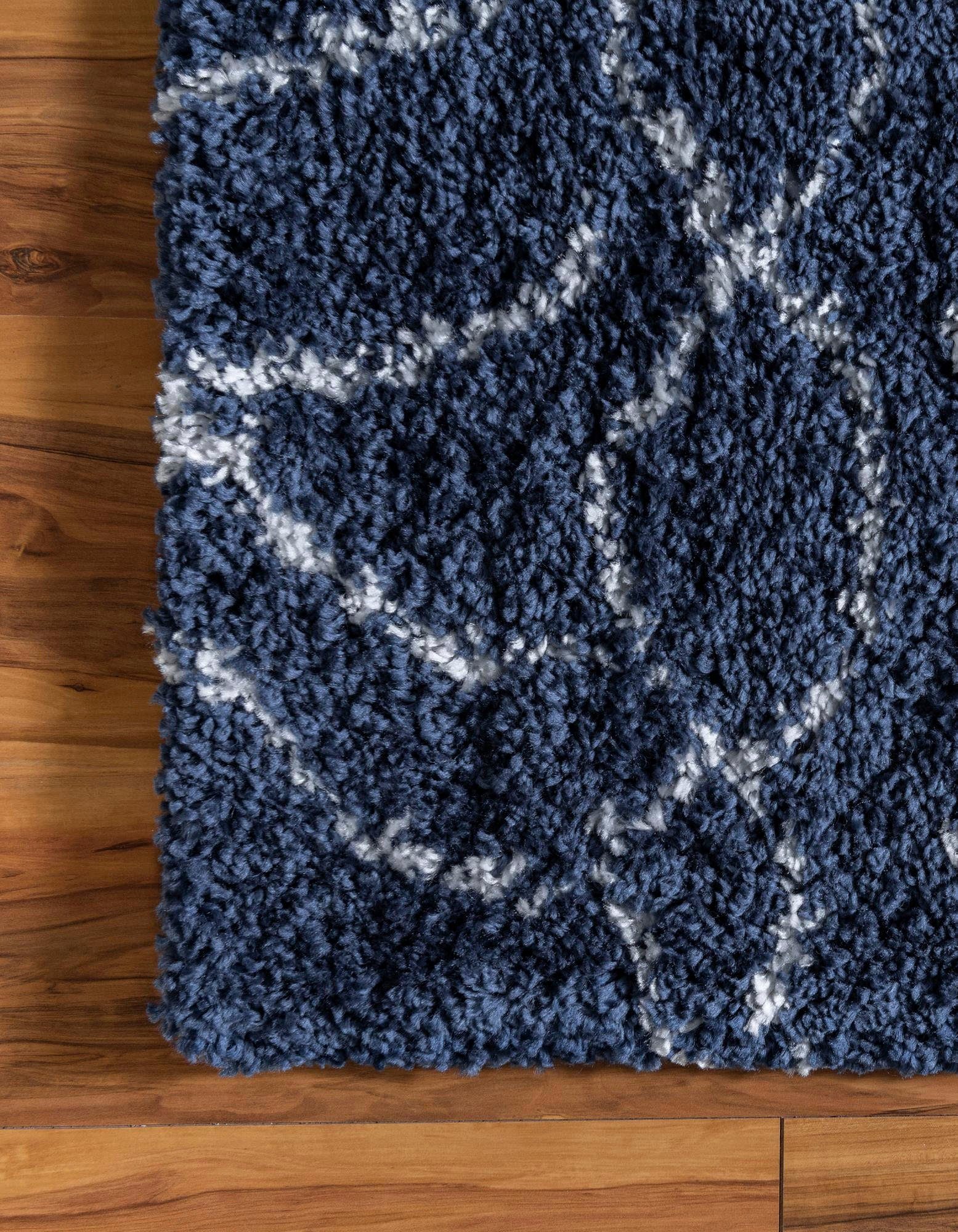 Myflair Möbel & Accessoires Hoogpolig vloerkleed Temara shag voorraadopruiming geweven, scandi design, ideaal in de woonkamer & slaapkamer