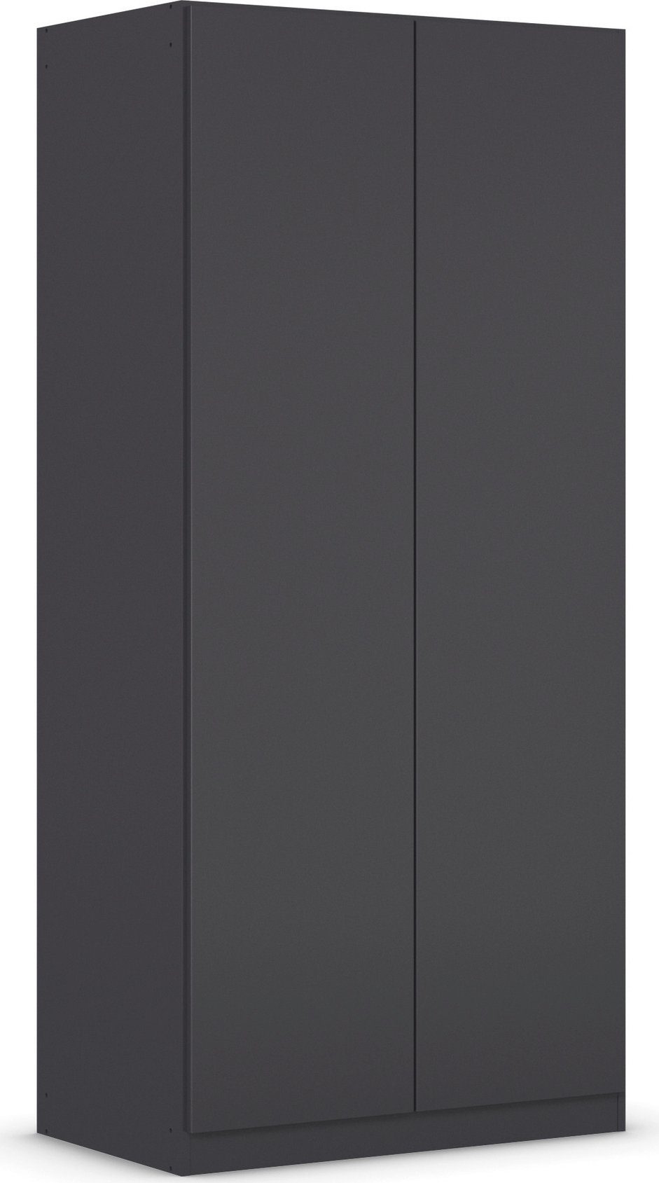 rauch Draaideurkast Kledingkast kast garderobe waskast COSTA breedte 91 cm met greeploze voorkant en push-to-open functie made in germany