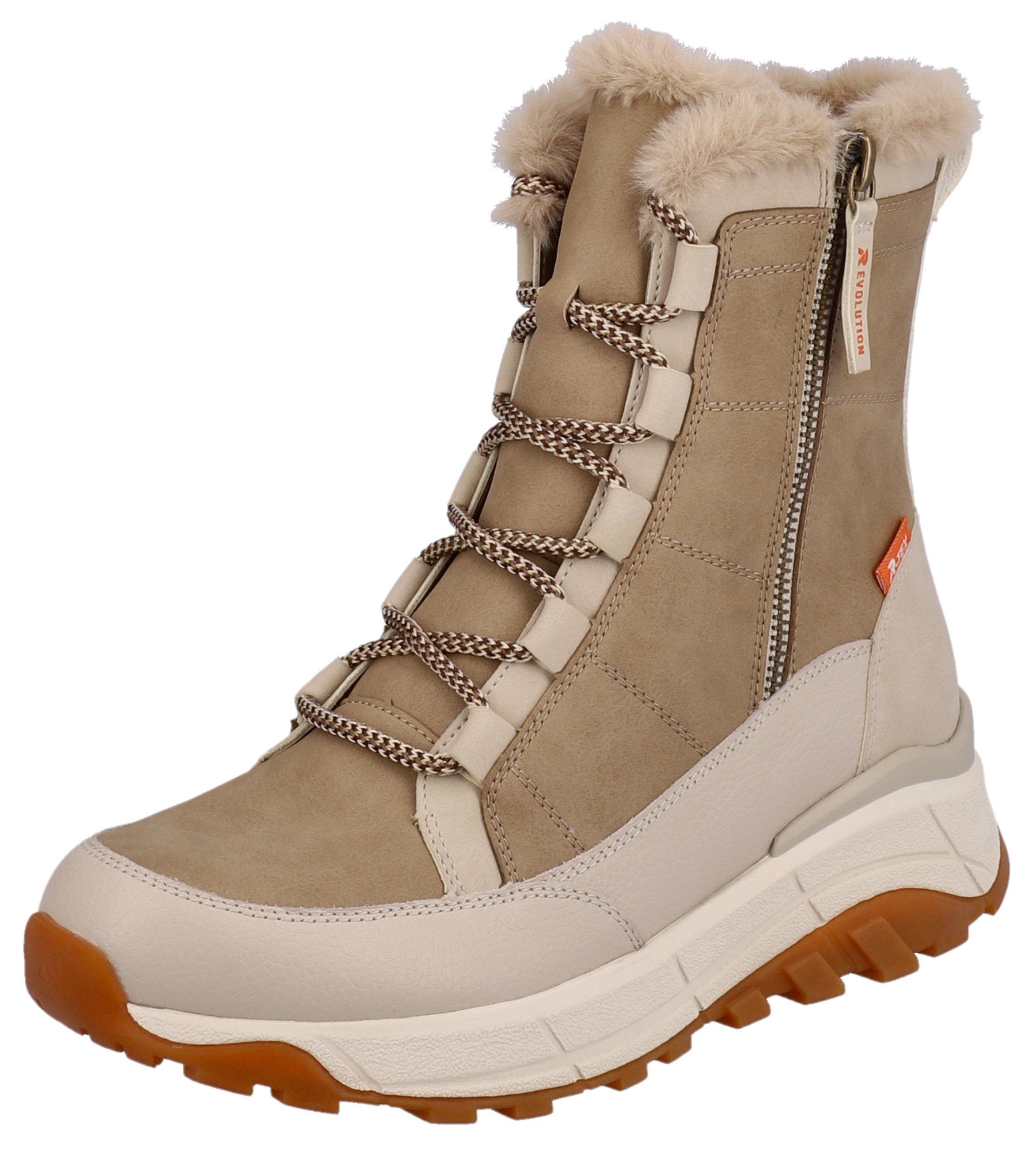 Rieker EVOLUTION Winterlaarzen ankle boot, profile sole, with tex membrane for winter