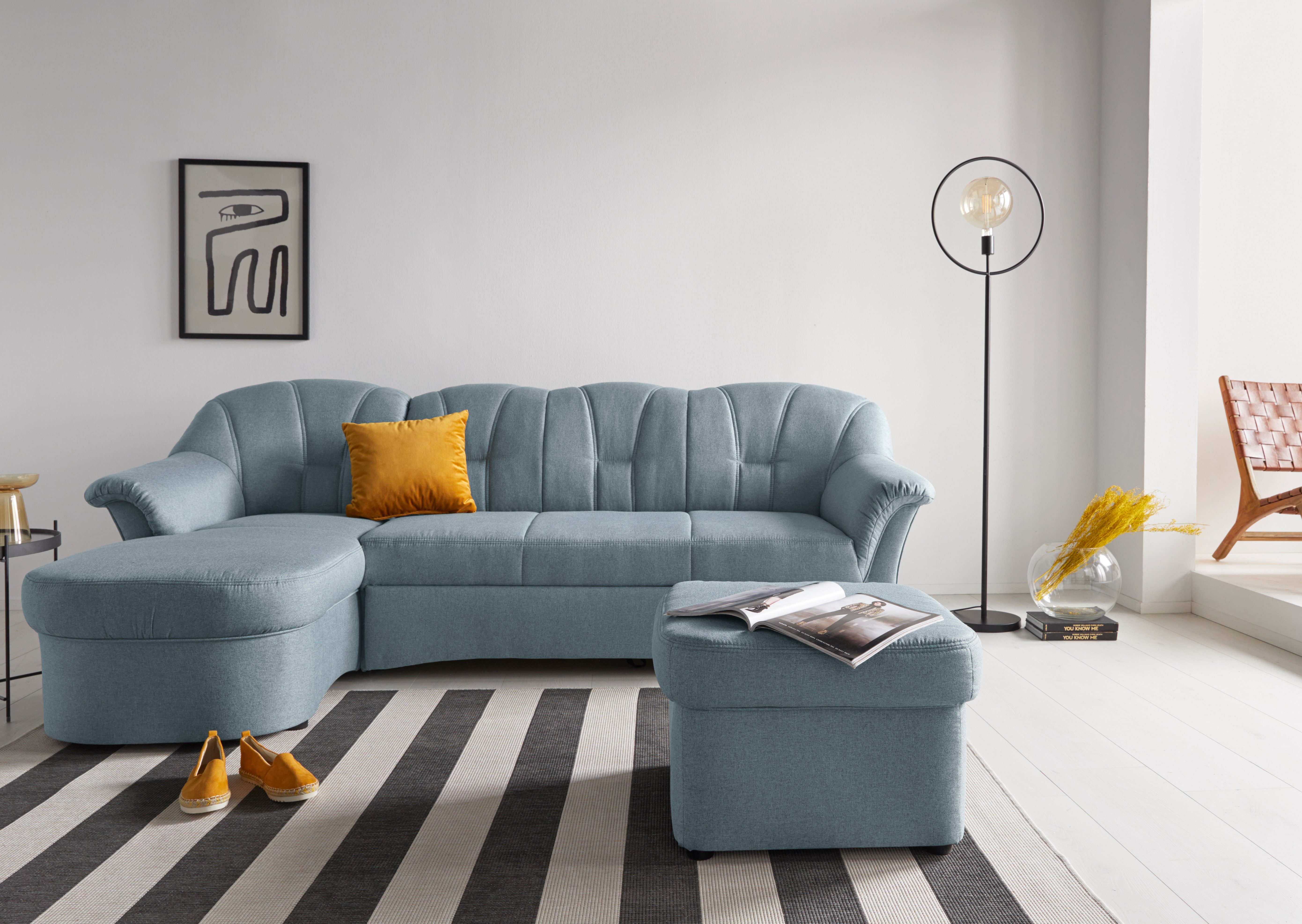 DOMO collection Hoekbank Papenburg, tijdloze rugsteppingen, elegante vormtaal, L-vorm