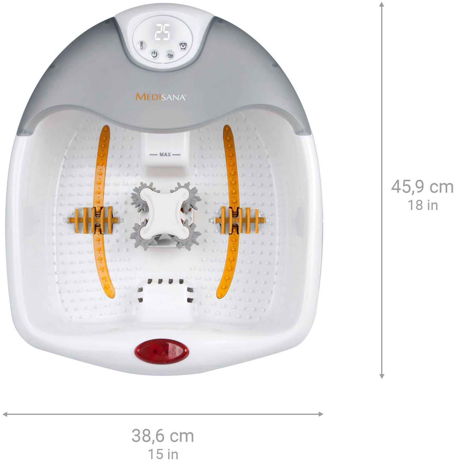 Medisana Voetbad FS885 (set, 3-delig)