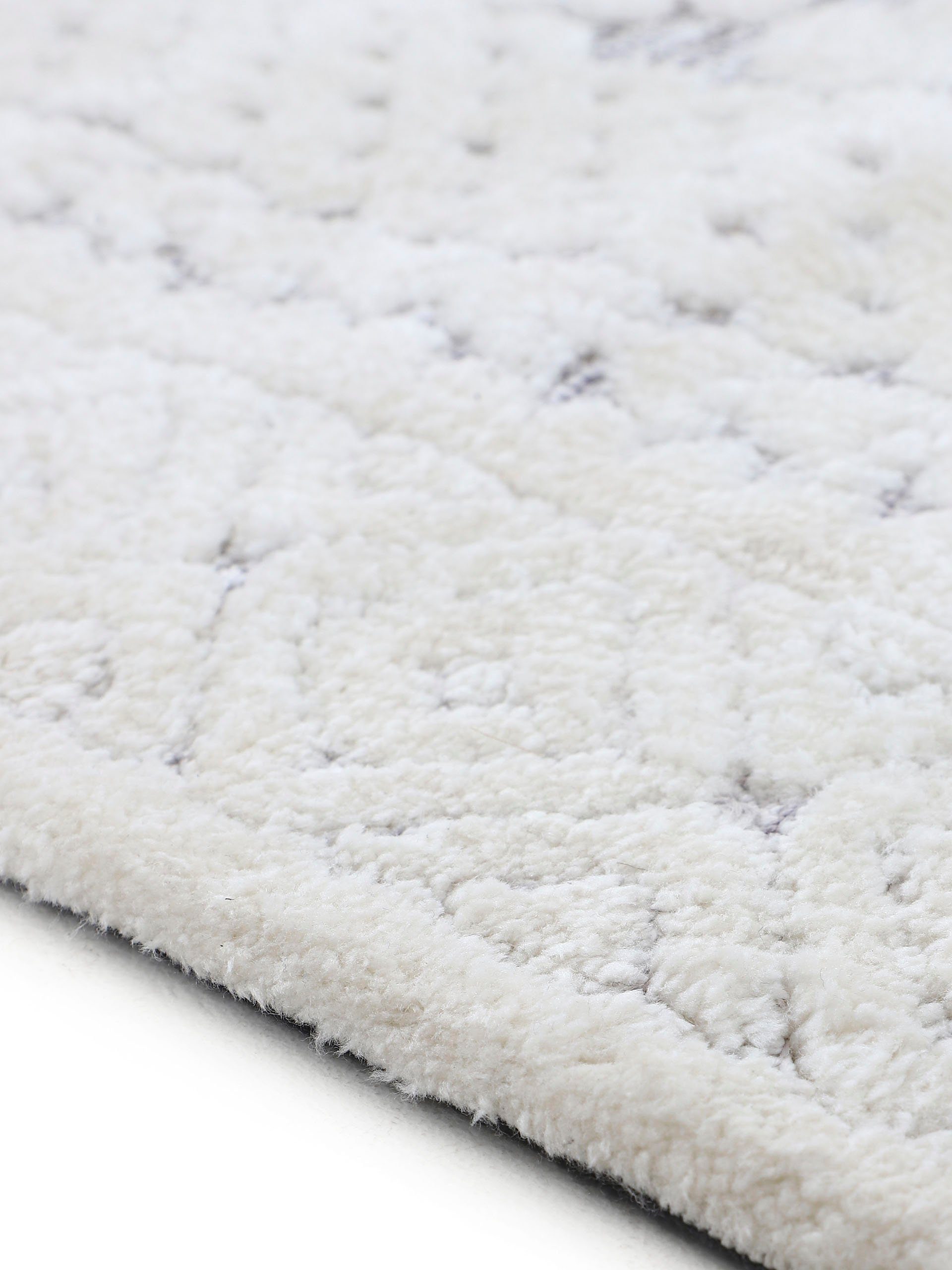 carpetfine Vloerkleed Holly 1 Bloemenmotief, hoog-laag structuur, woonkamer