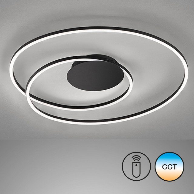 Honsel Leuchten Led-plafondlamp Holy (1 stuk) plafondlampen zwart
