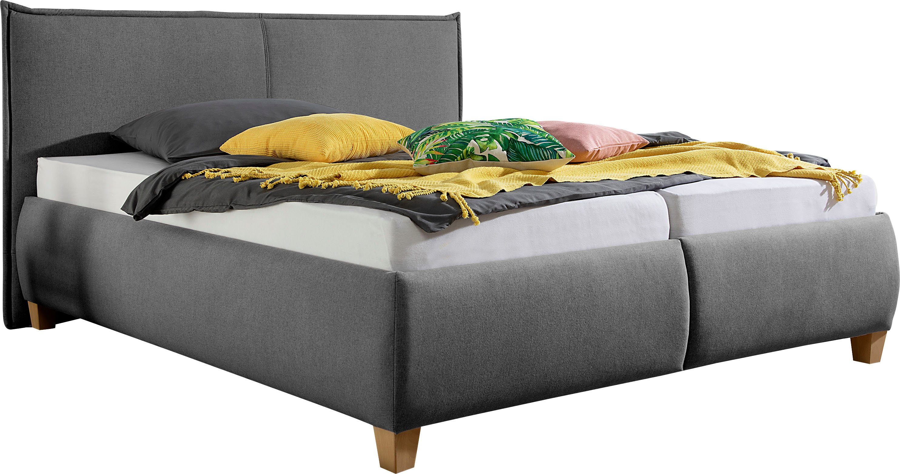 Maintal Gestoffeerd bed met bedkist