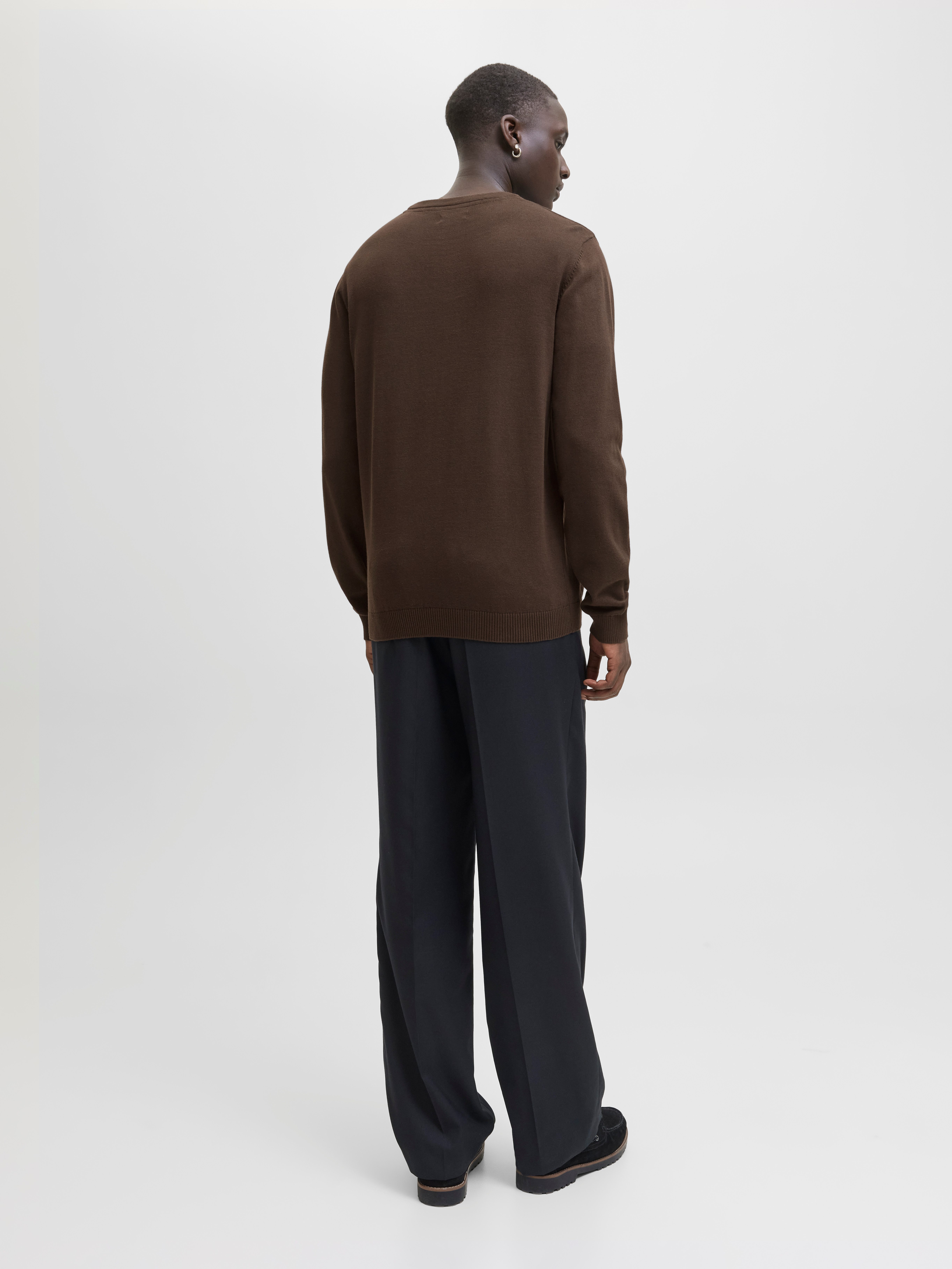 Jack & Jones Trui met ronde hals JJEBASIC KNIT CREW NECK NOOS