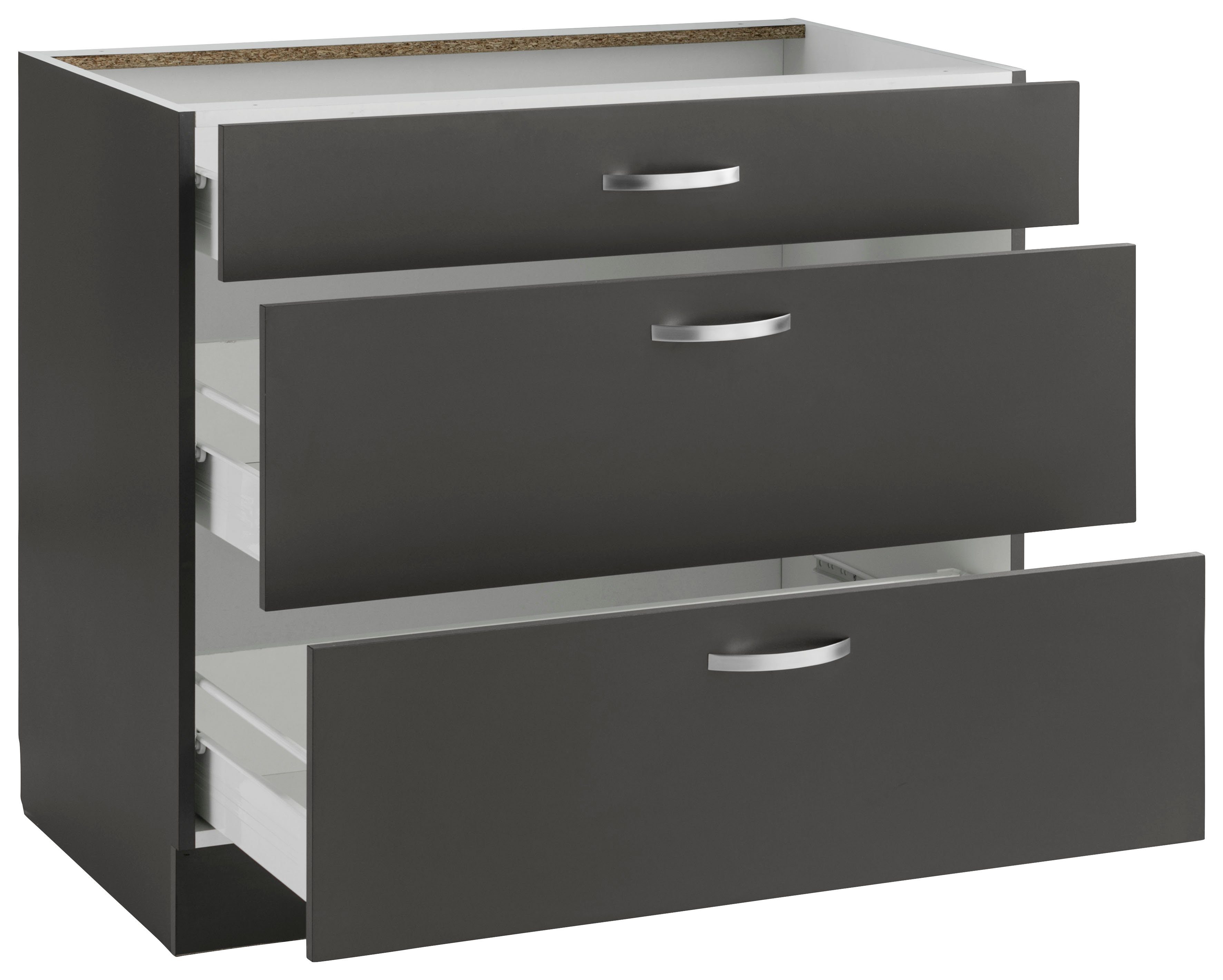 wiho Küchen Onderkast Flexi Breedte 90-130 cm