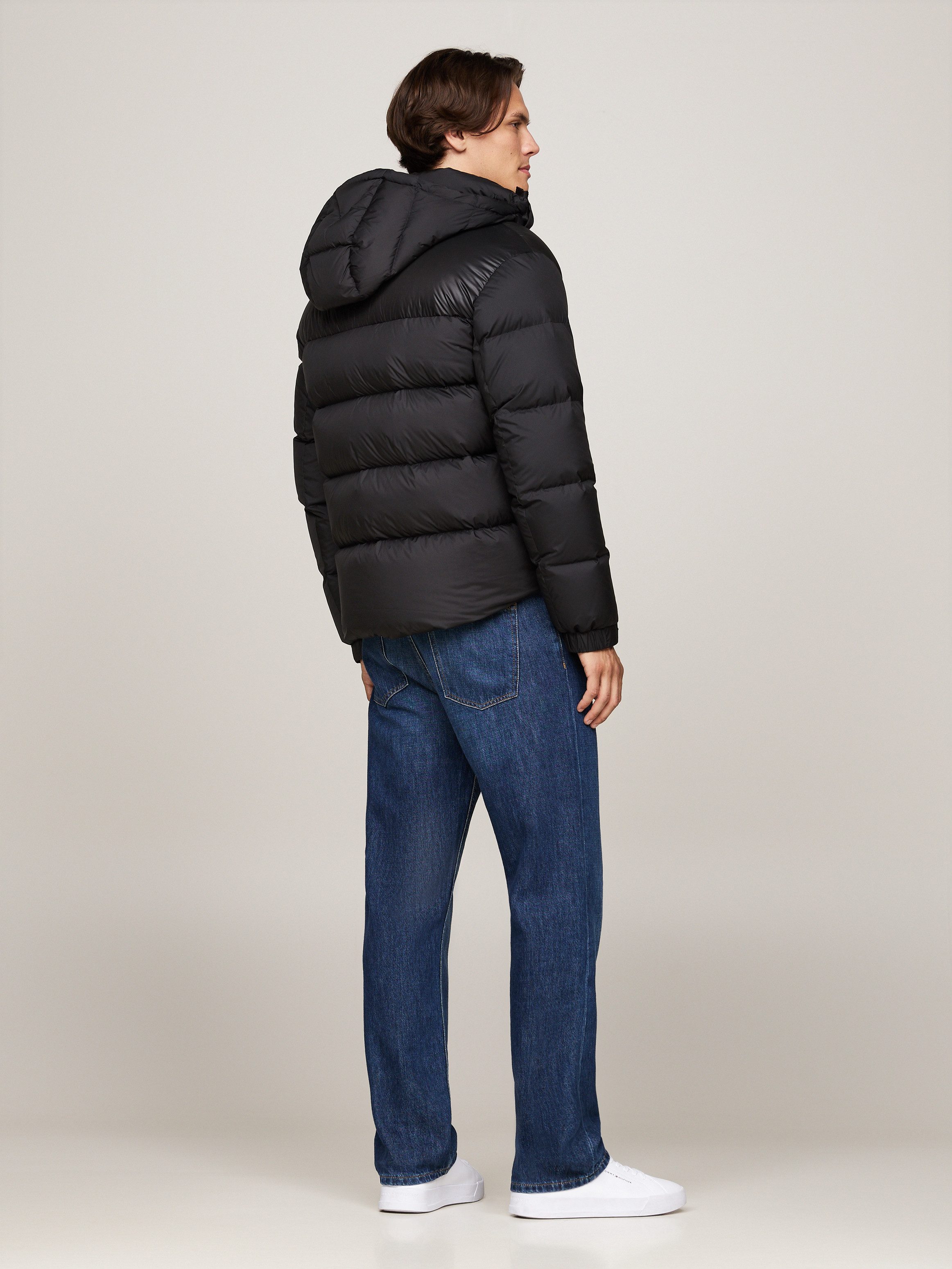 Tommy Hilfiger Gewatteerde jas MIX DOWN HOODED PUFFER JACKET