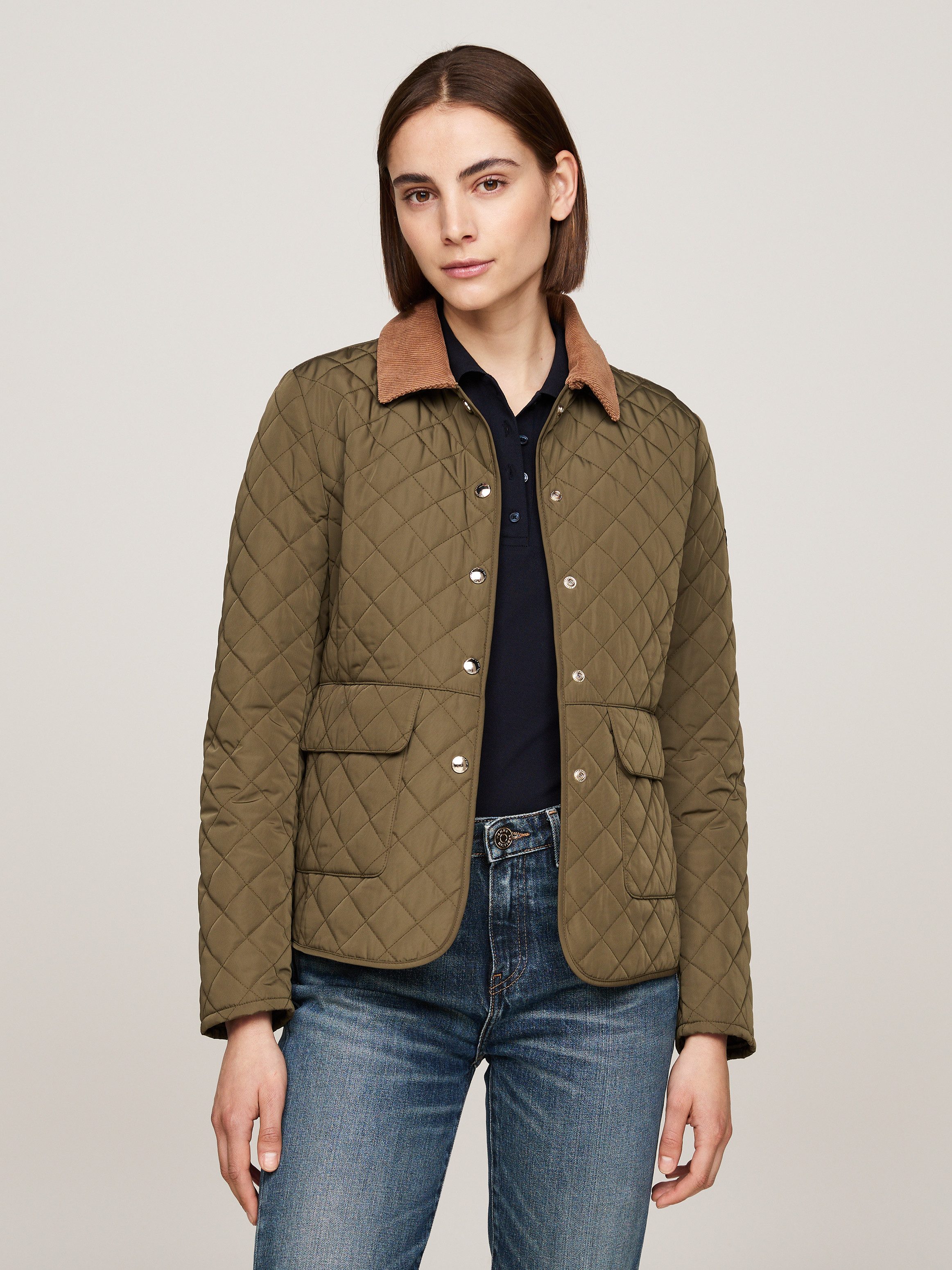 Tommy Hilfiger Gewatteerde jas met gestempeld logo