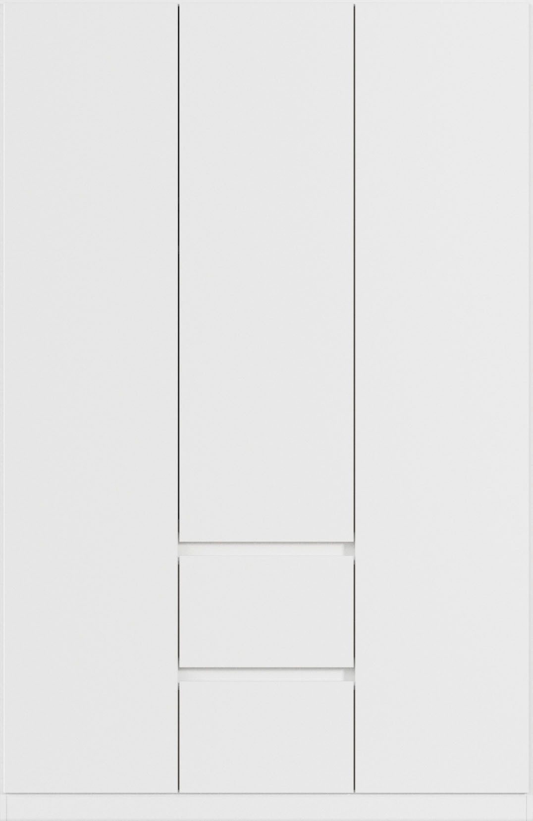 rauch Draaideurkast Kledingkast kast garderobe garderobekast MAINZ greeploze front, buitendeuren met push-to-open functie made in germany