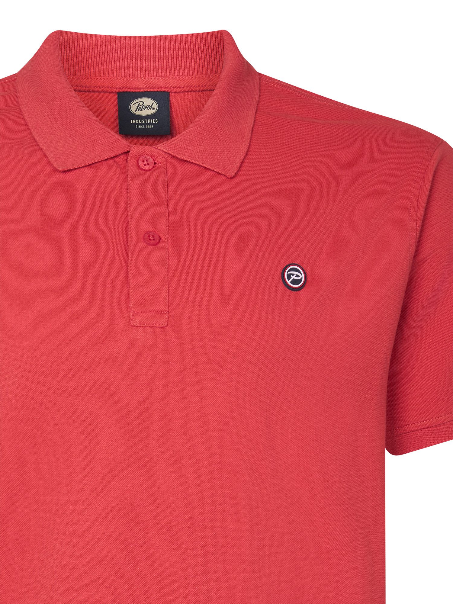 Petrol Industries Poloshirt met geborduurd logo