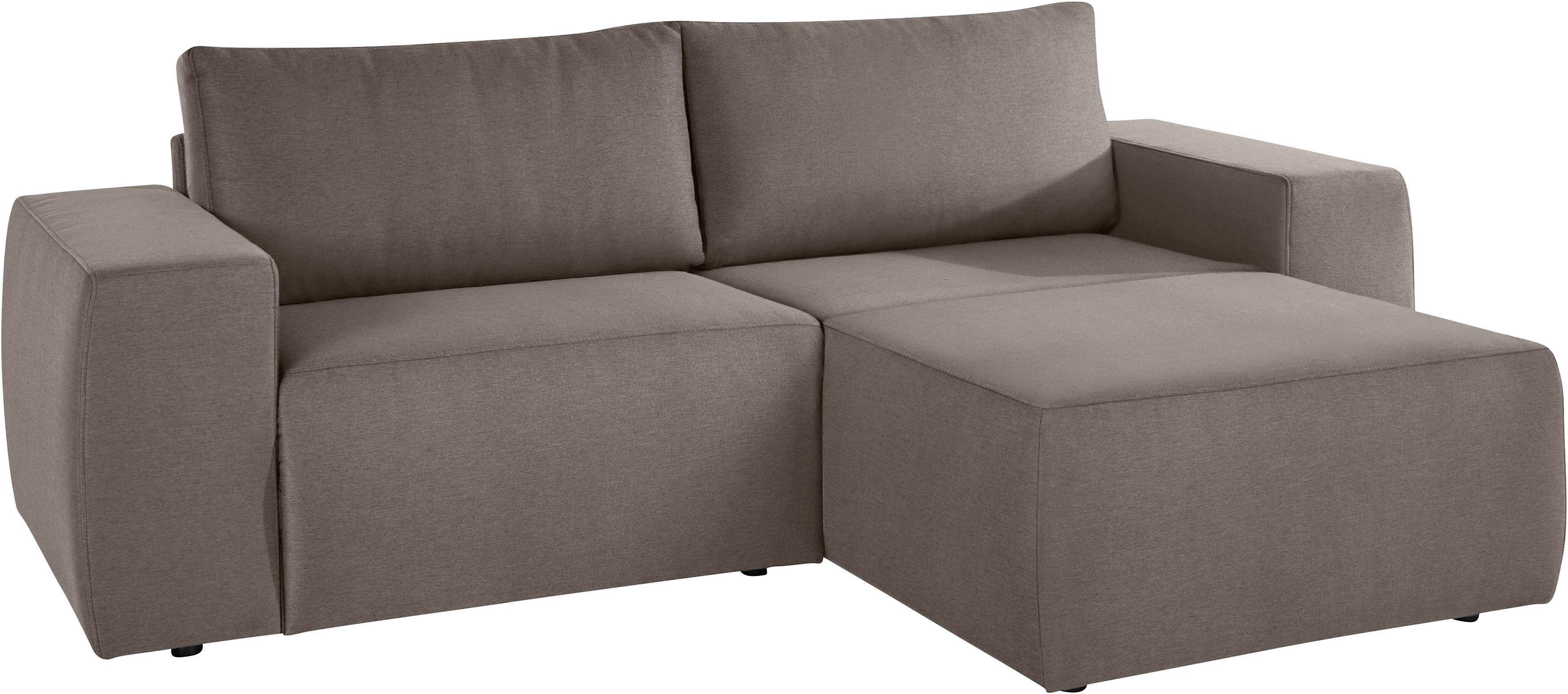 LOOKS BY WOLFGANG JOOP Hoekbank LooksII L-vorm rechtlijnig en comfortabel